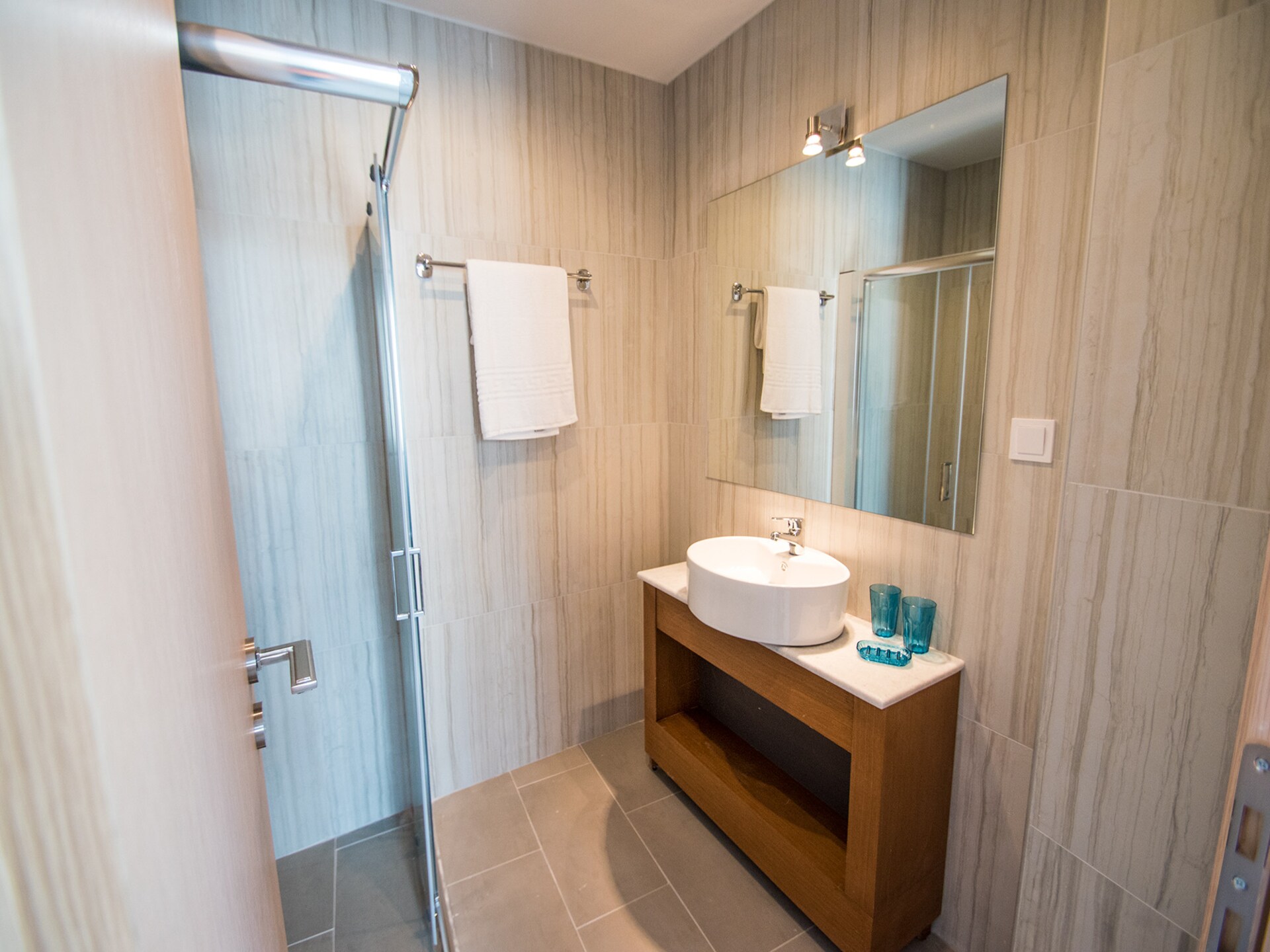 Aan het strand: Modern appartement Mare Civitas Unum in Chania - foto 12
