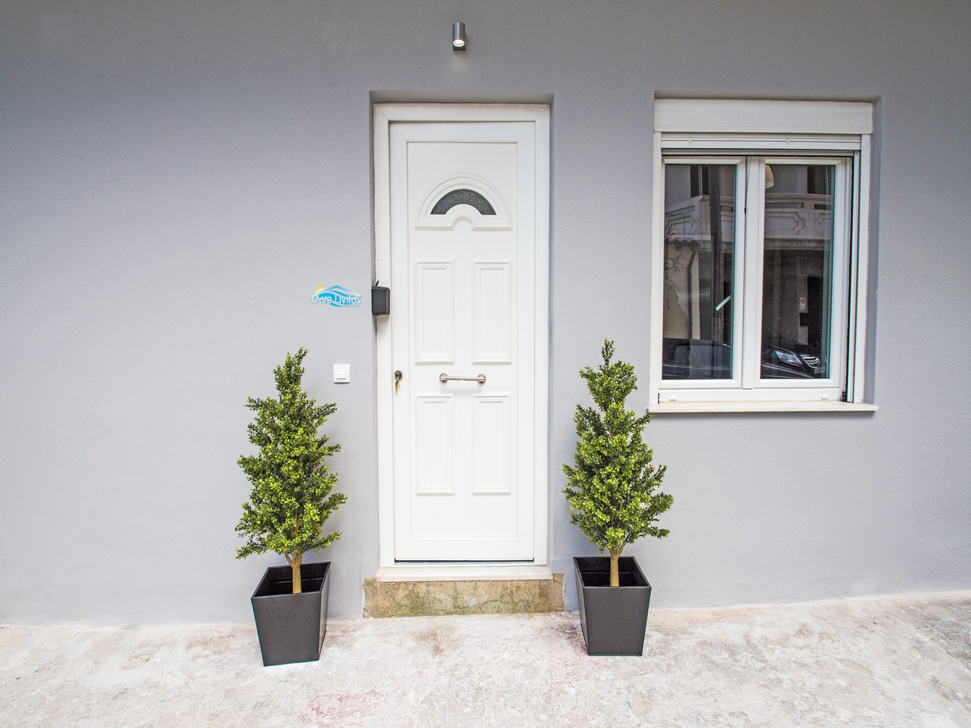Aan het strand: Modern appartement Mare Civitas Unum in Chania - foto 6
