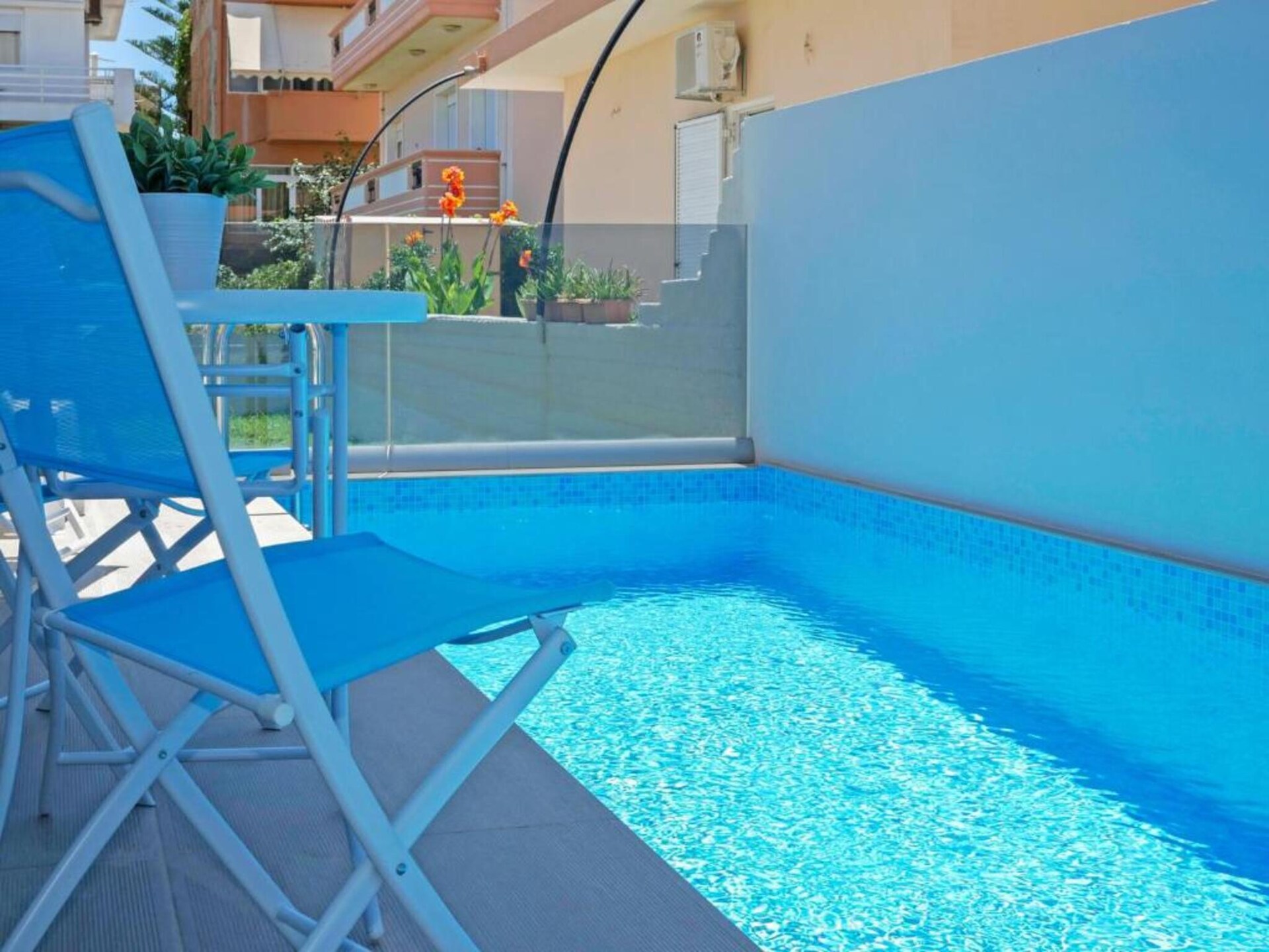 4-persoons modern appartement aan het strand in Chania - foto 9