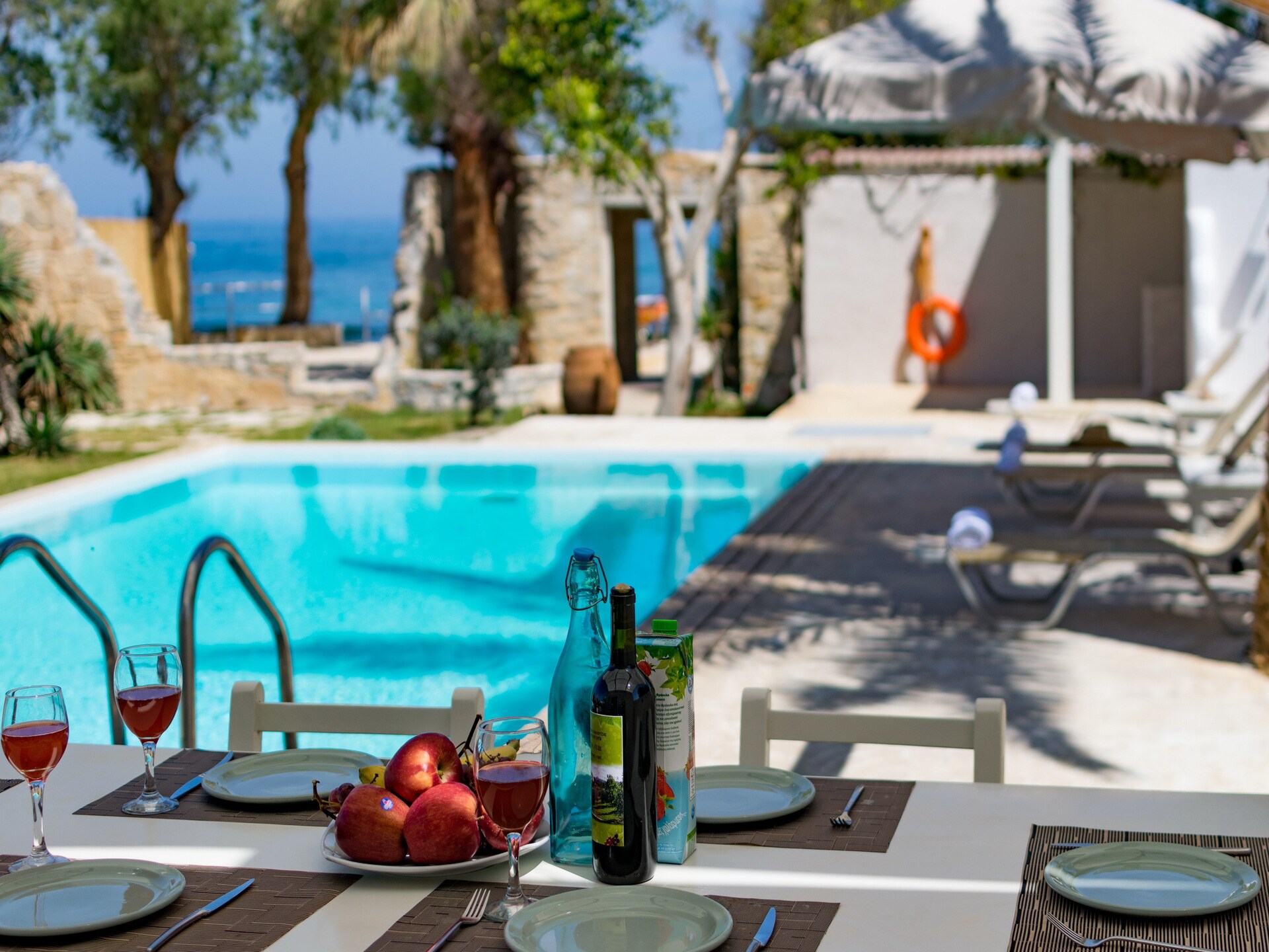 Villa Almirikia: 20 meter van zee met privézwembad voor 8 personen - foto 24