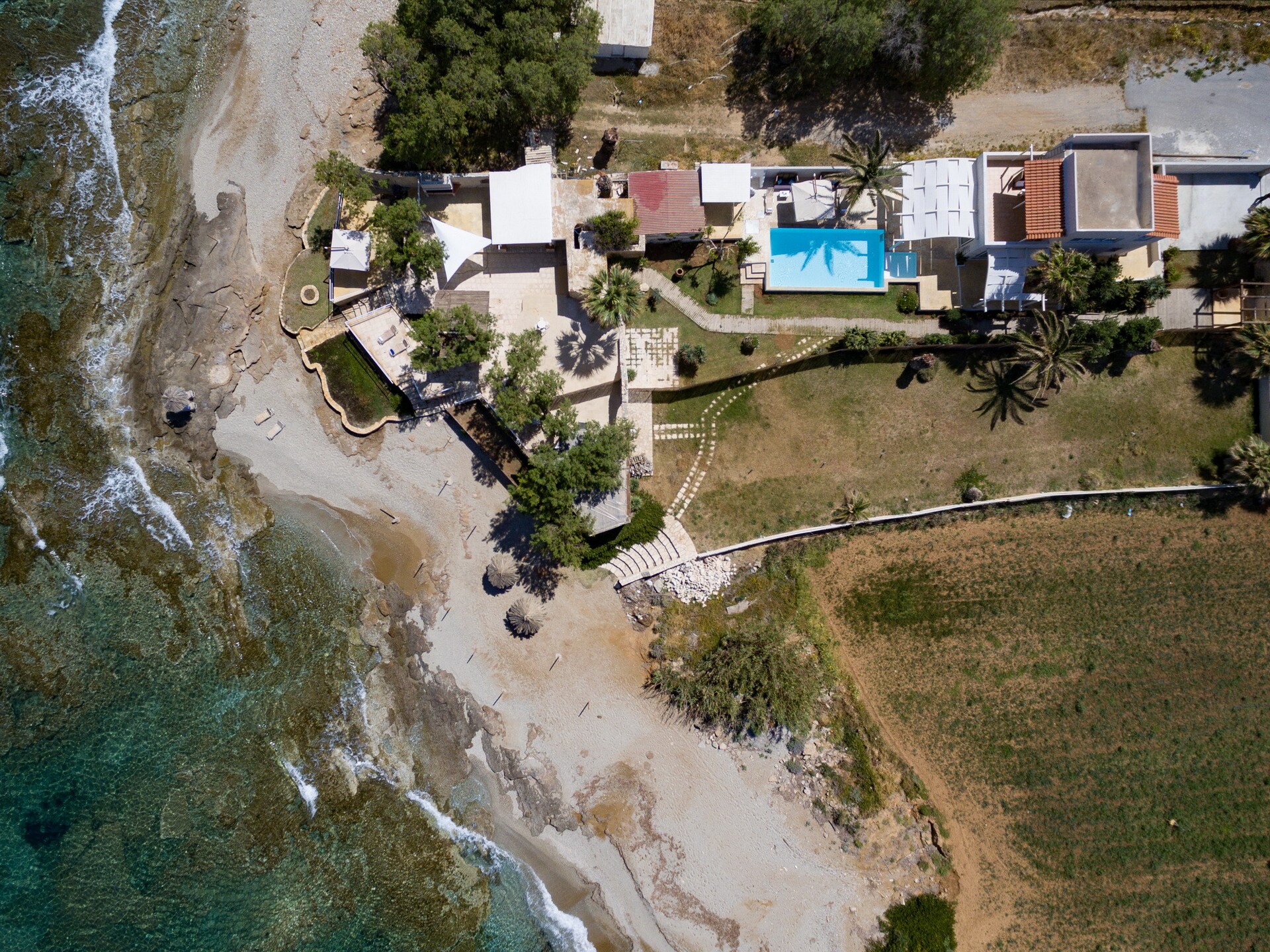 Villa Almirikia: 20 meter van zee met privézwembad voor 8 personen - foto 20