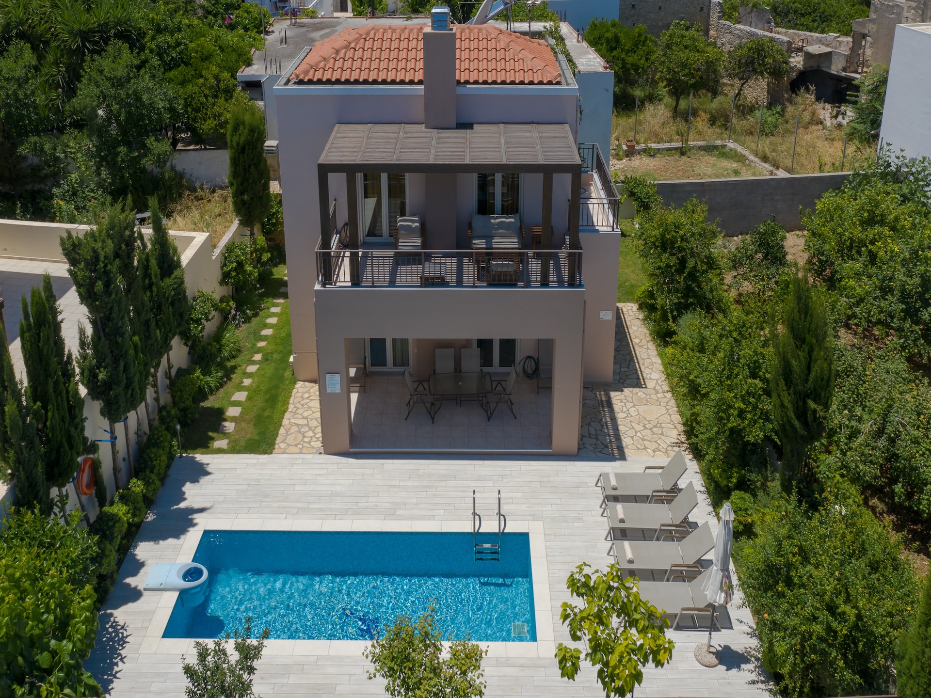 4-persoons villa met privézwembad in Rethymno - foto 27