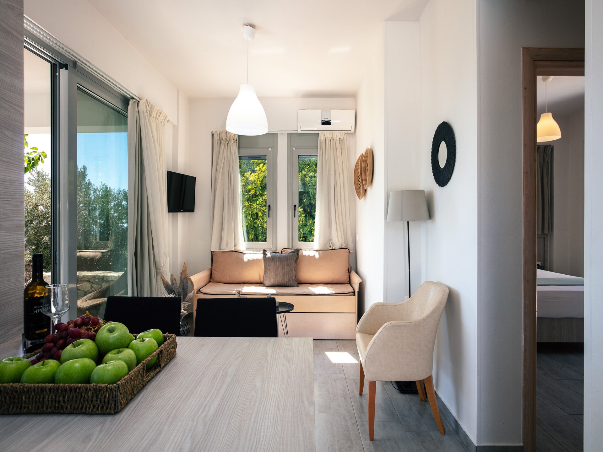 Evgoro Vrahos: Moderne villa met privézwembad en bergzicht in Agia Galini - foto 12