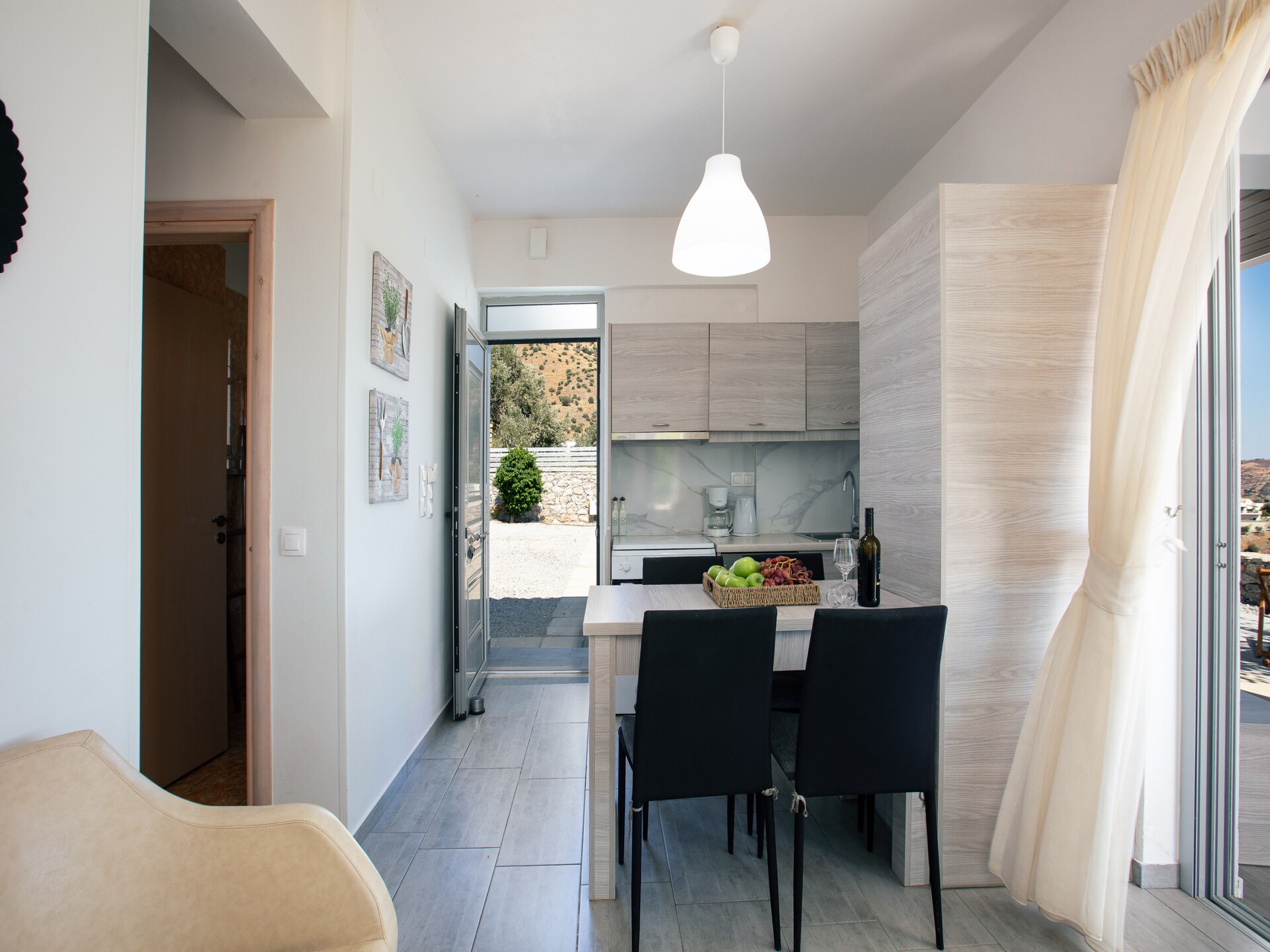Evgoro Vrahos: Moderne villa met privézwembad en bergzicht in Agia Galini - foto 14