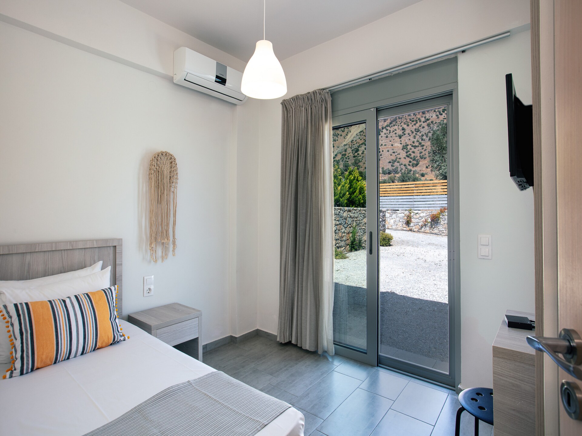 Evgoro Vrahos: Moderne villa met privézwembad en bergzicht in Agia Galini - foto 16