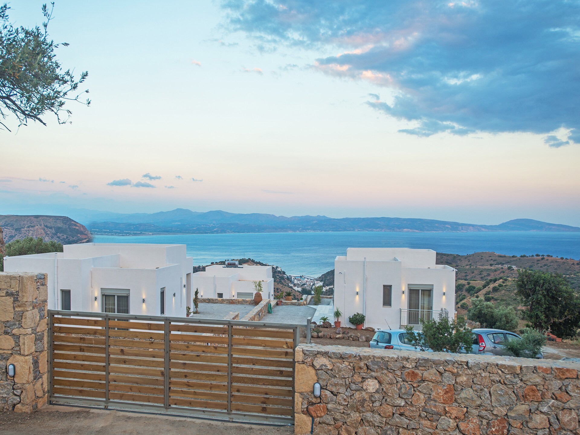 Evgoro Vrahos: Moderne villa met privézwembad en bergzicht in Agia Galini - foto 31