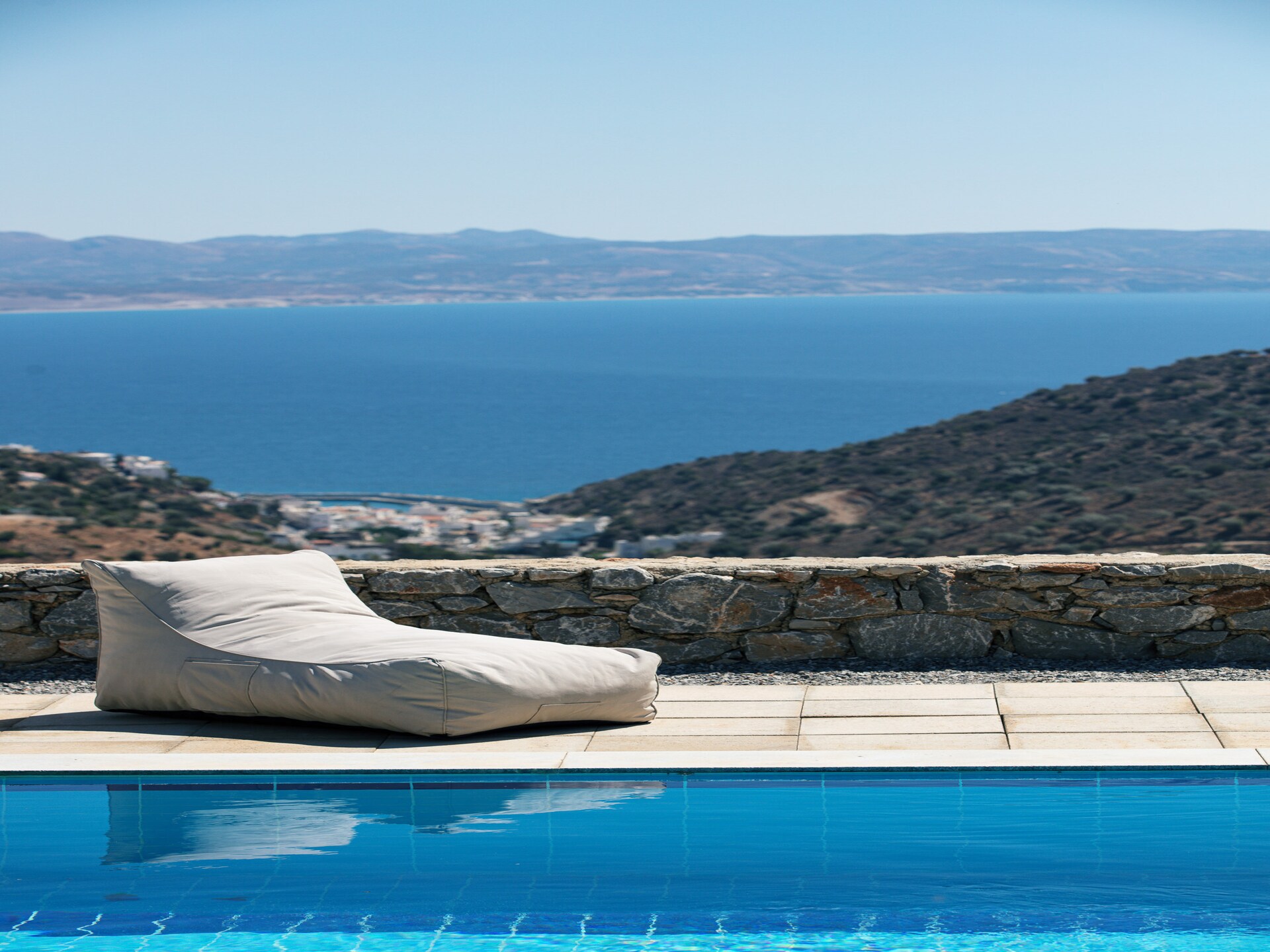 Evgoro Vrahos: Moderne villa met privézwembad en bergzicht in Agia Galini - foto 32