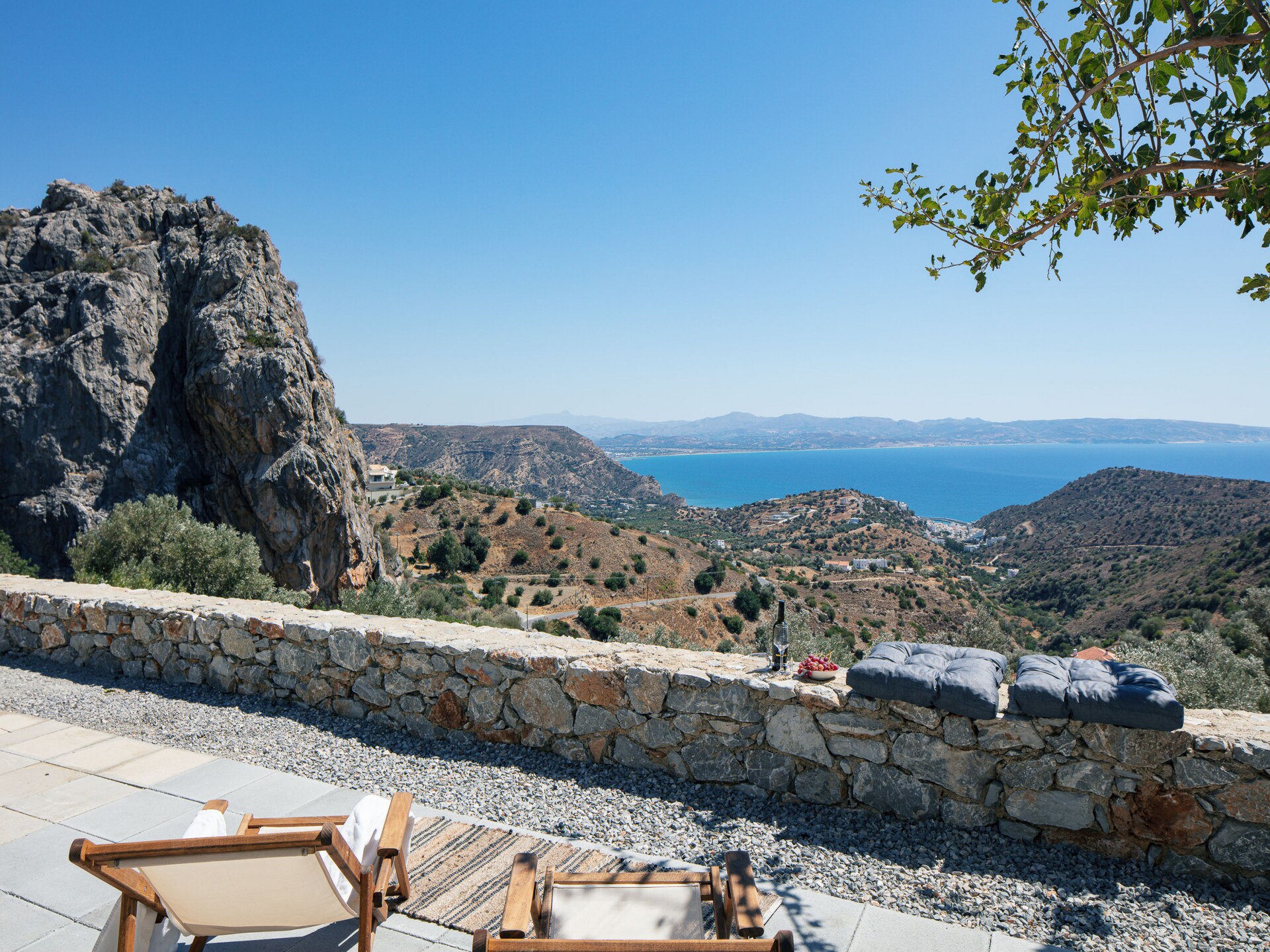 Evgoro Vrahos: Moderne villa met privézwembad en bergzicht in Agia Galini - foto 38
