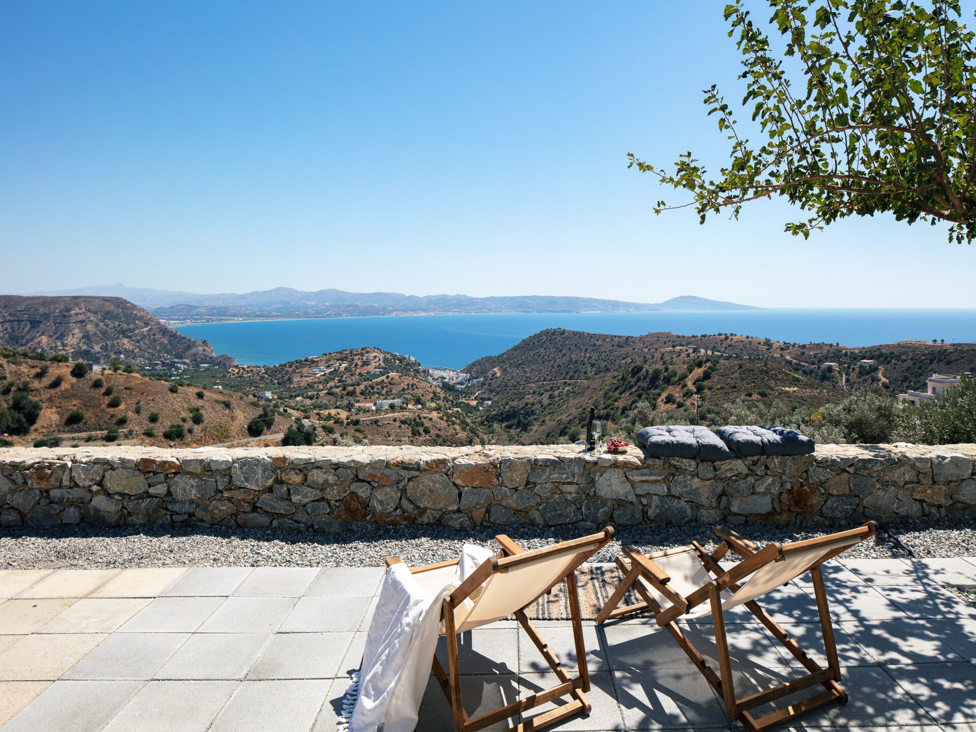 Evgoro Vrahos: Moderne villa met privézwembad en bergzicht in Agia Galini - foto 40