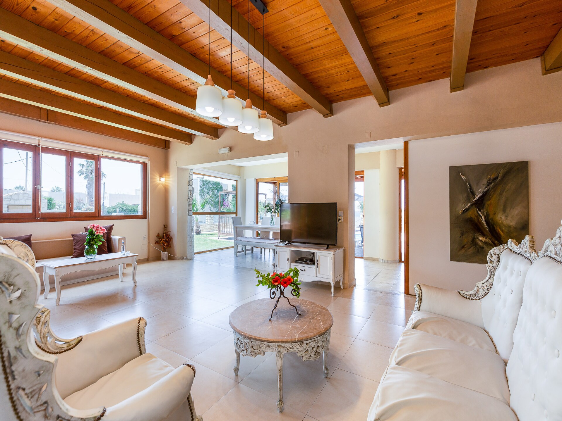 14-persoons villa met privézwembad aan het strand in Rethymno - foto 15