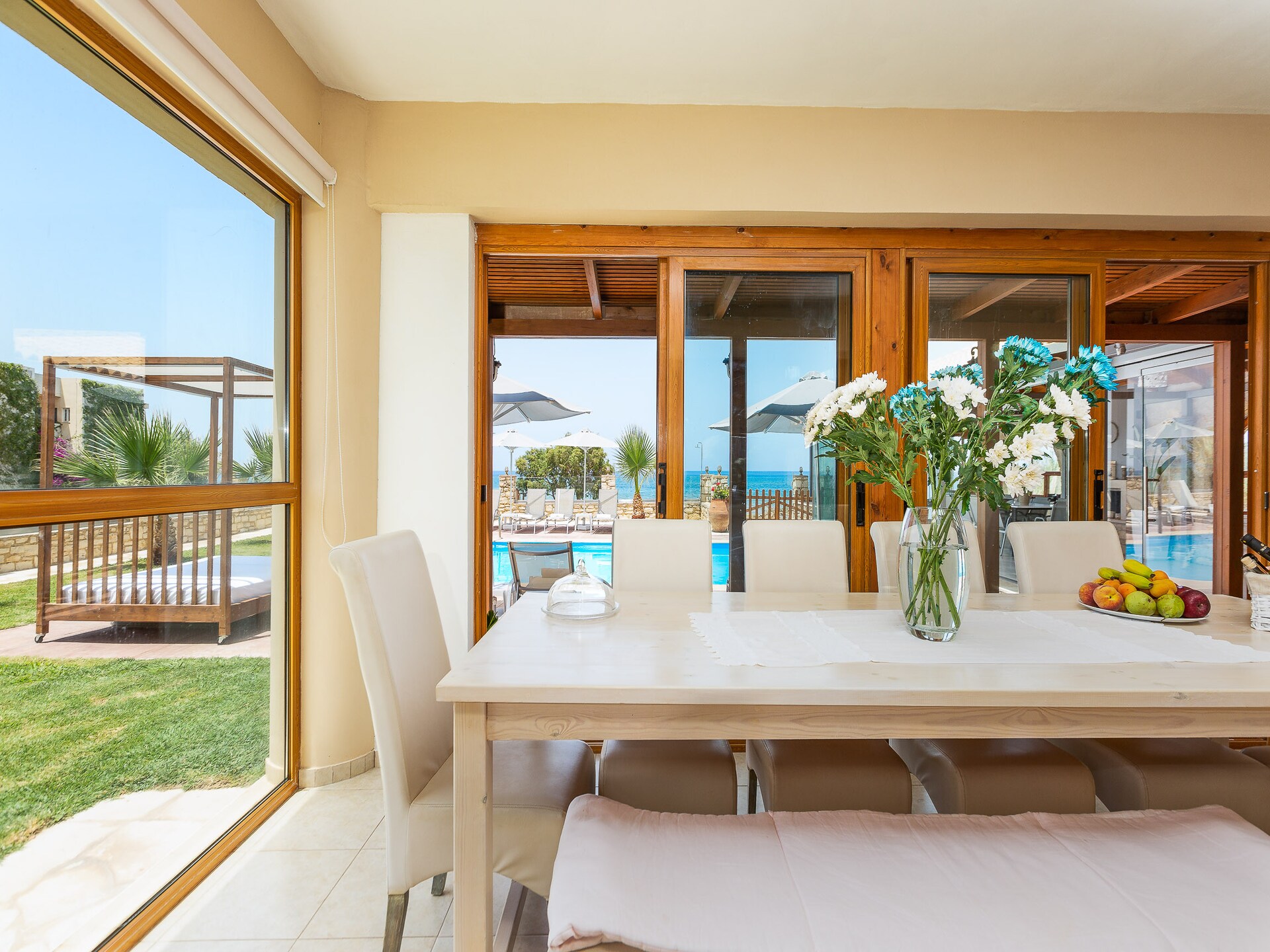 14-persoons villa met privézwembad aan het strand in Rethymno - foto 5
