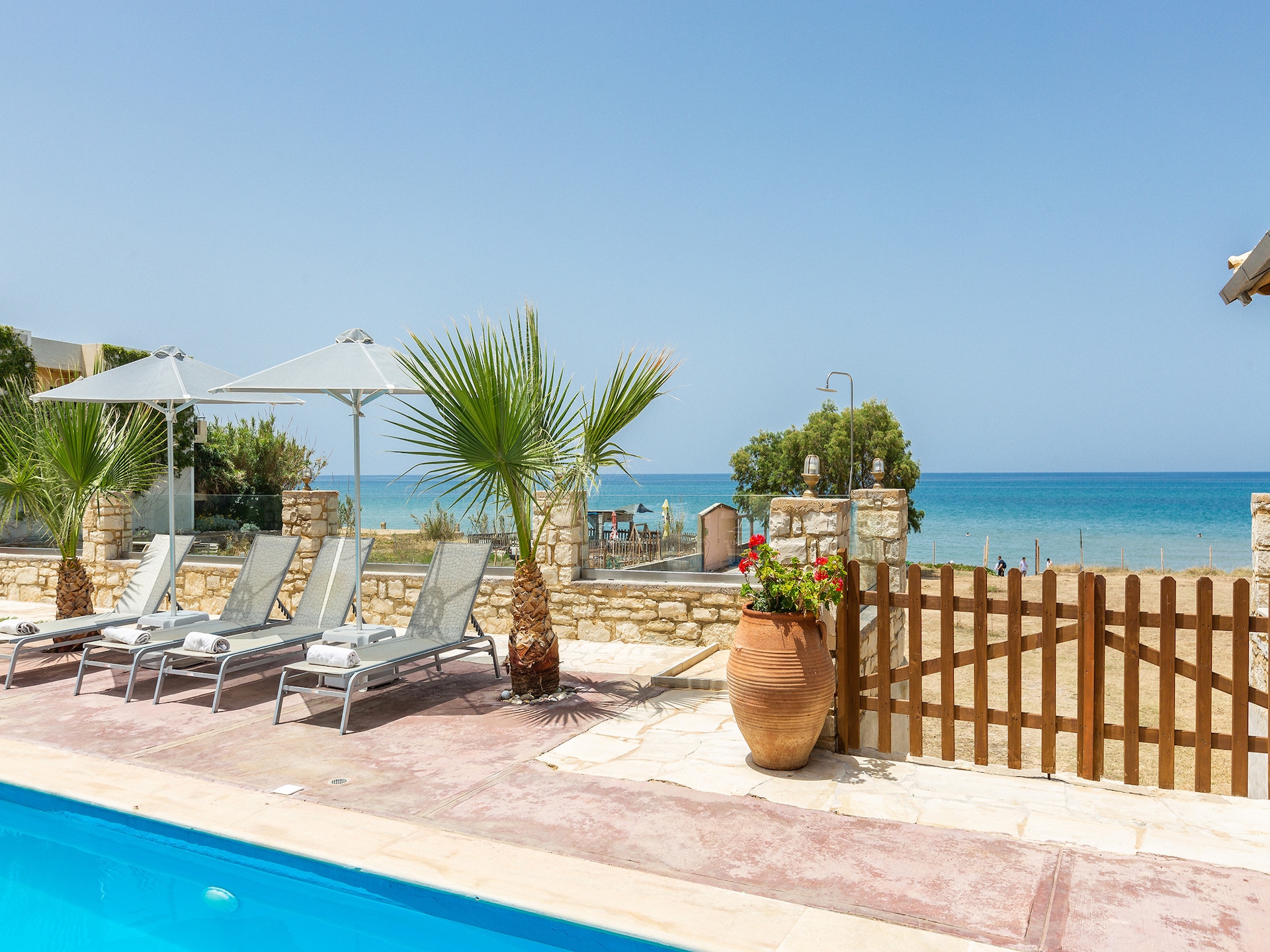 14-persoons villa met privézwembad aan het strand in Rethymno - foto 48