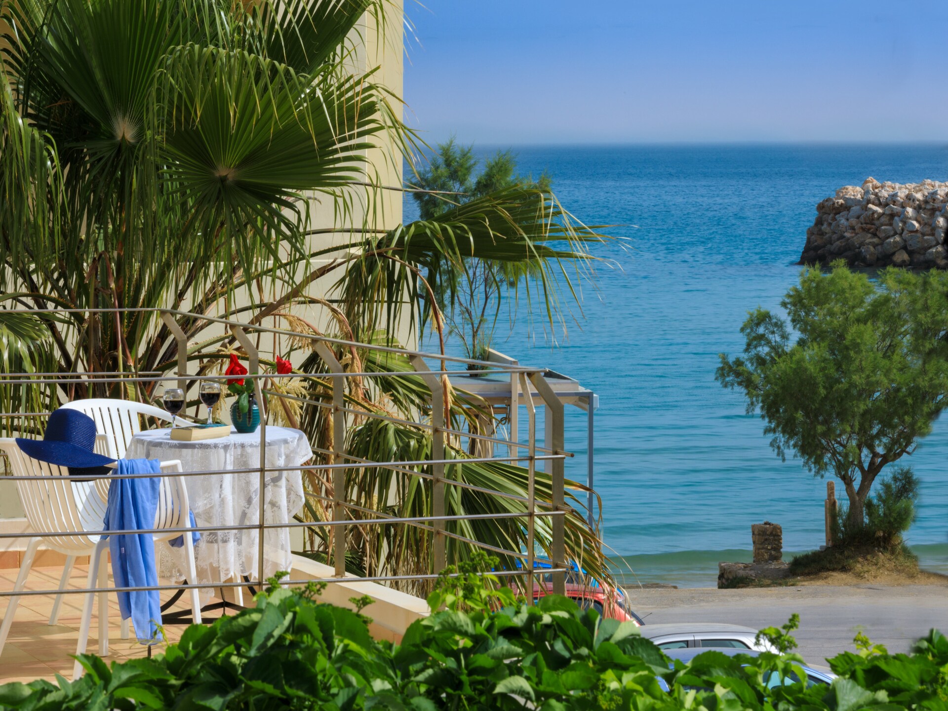 Villa Giannis: strandvilla op 20 meter van zee in Almyrida, Kreta - foto 18