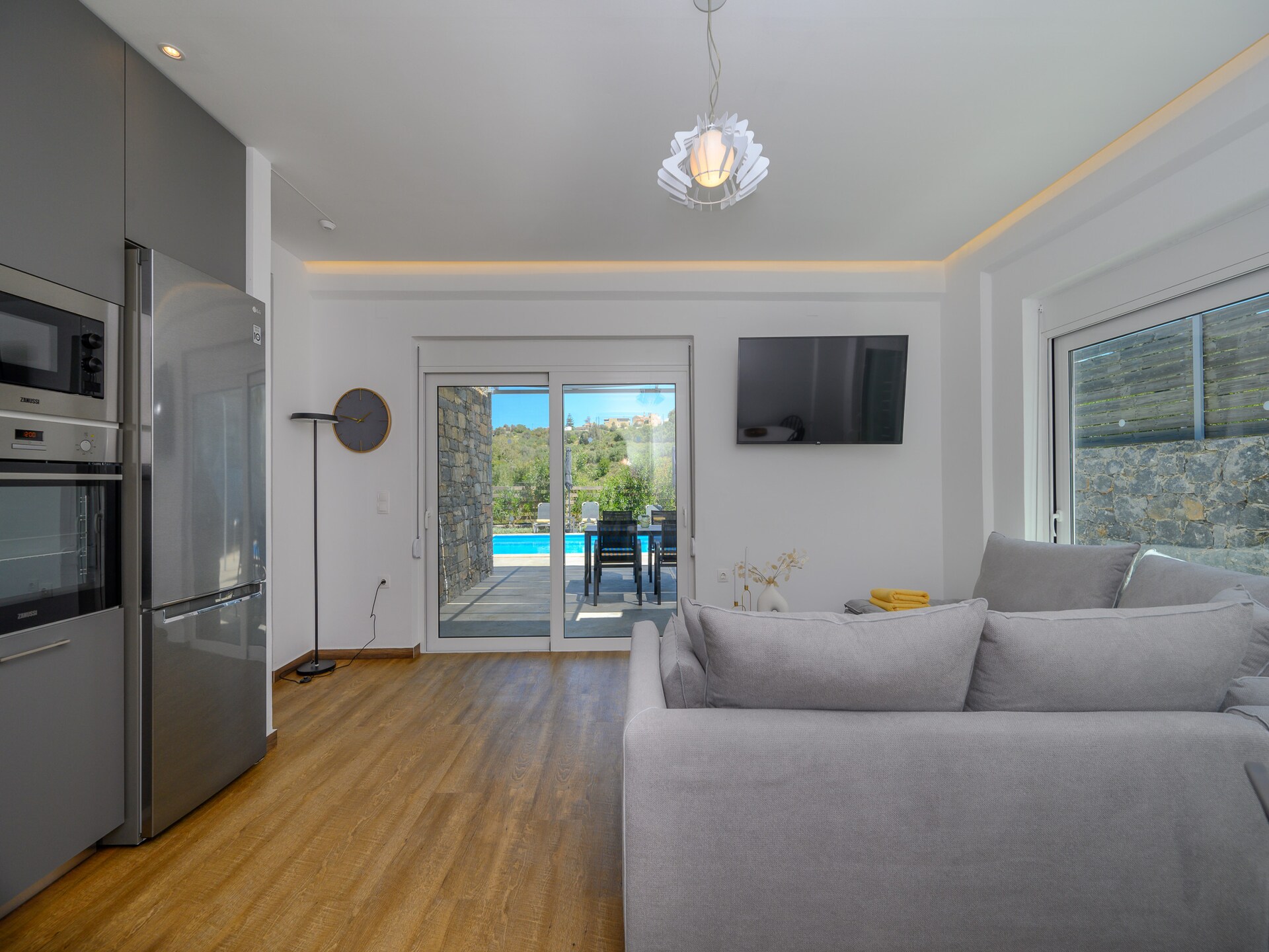 Villa Kaloustous 1: Moderne villa met privézwembad en bergzicht bij Rethymno - foto 12