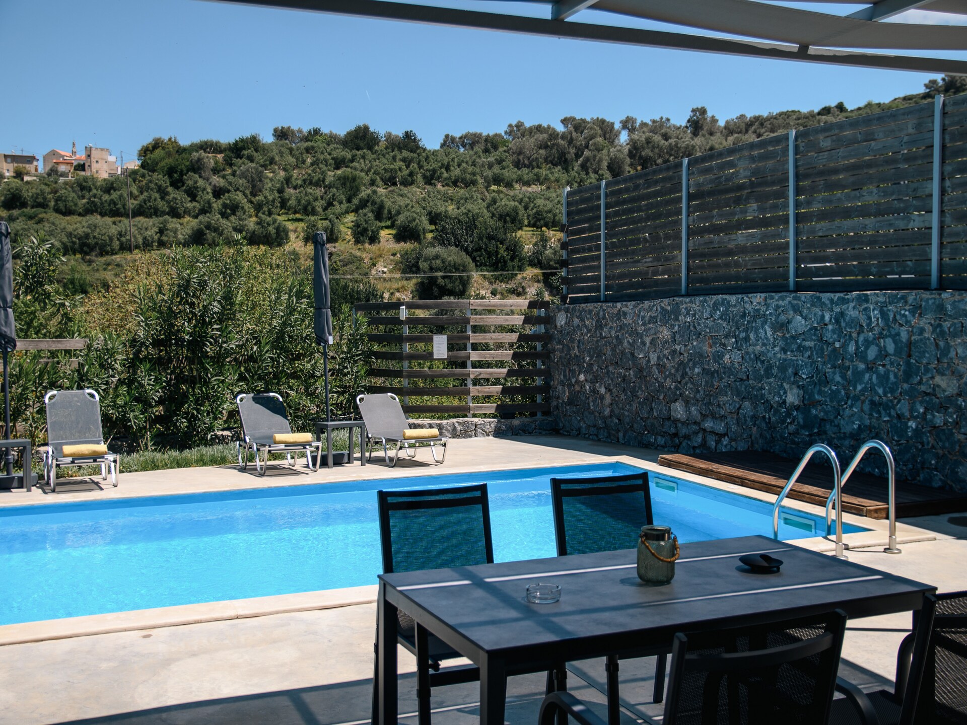 Villa Kalostous 4: moderne villa met privézwembad in Agia Triada, Kreta - foto 29