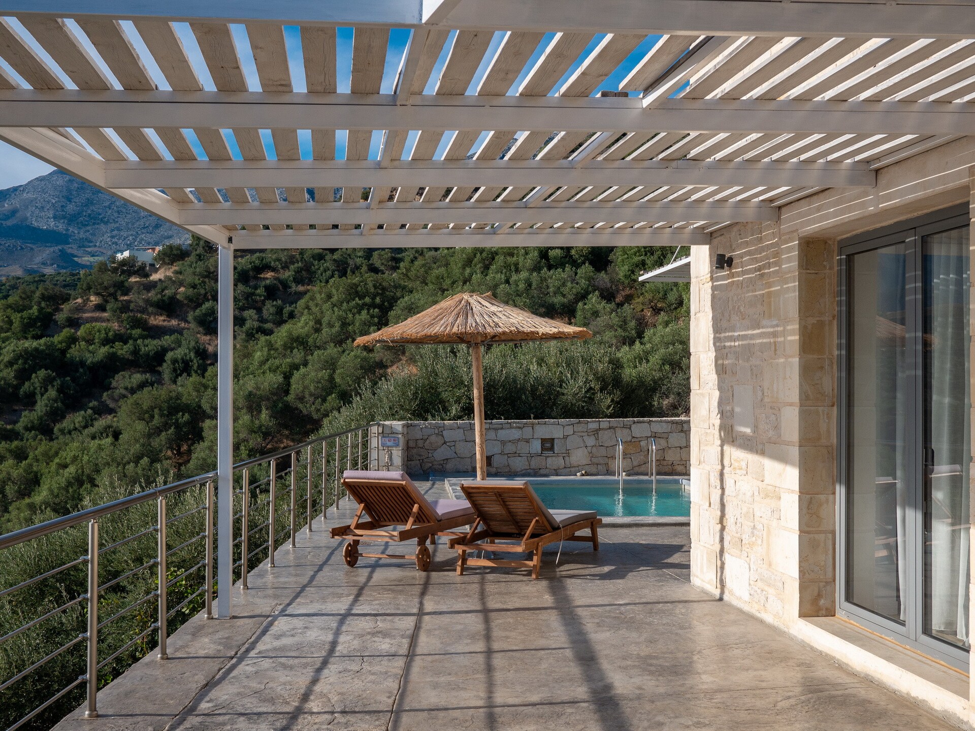Op 1,5 km van het strand: Moderne villa met privézwembad in Plakias - foto 23