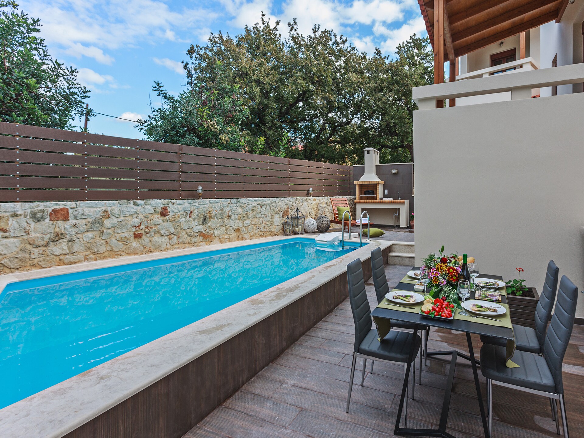 Lichtrijke villa met privézwembad op 3 km van strand en Rethymnon - foto 28