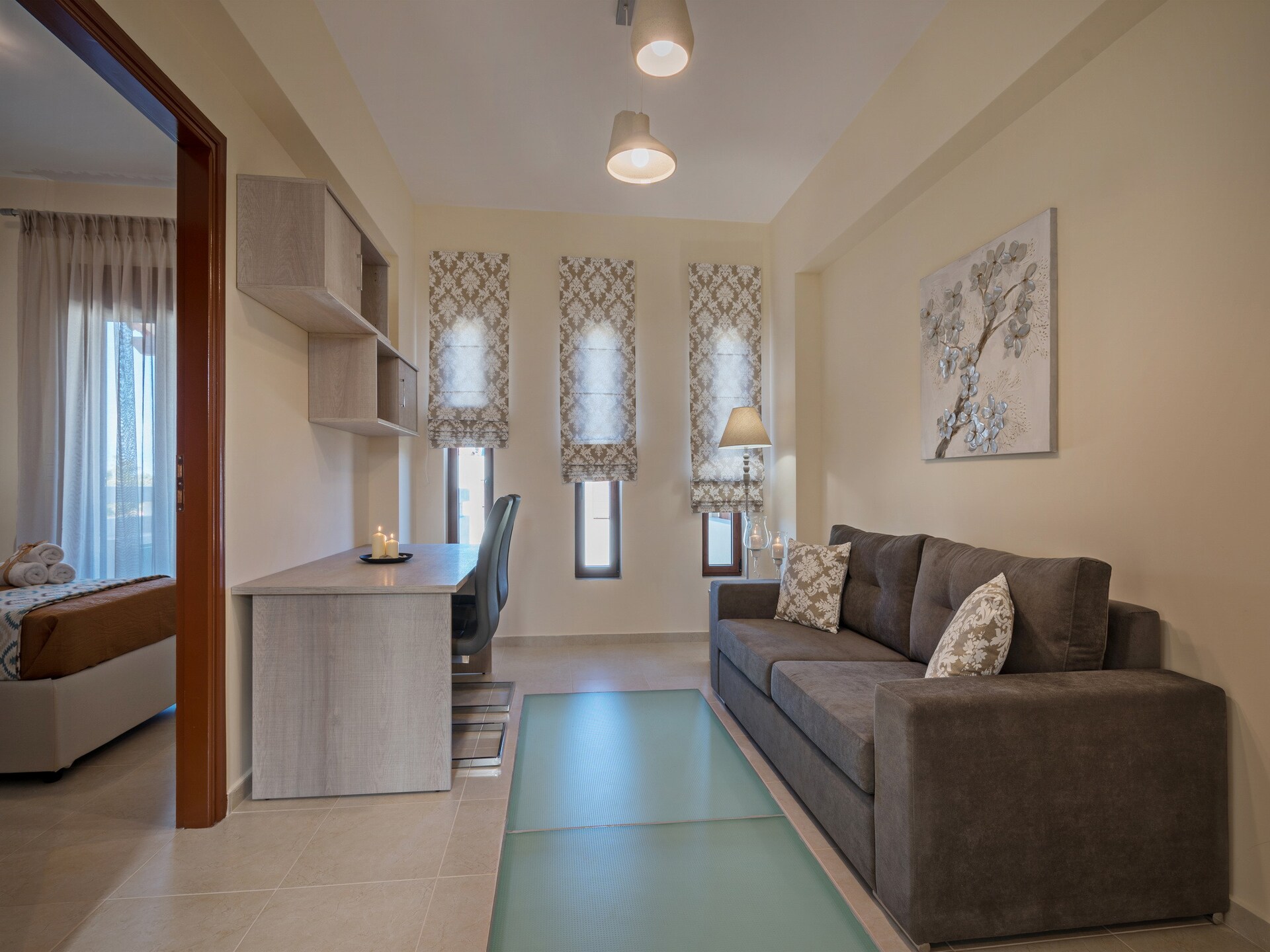 Lichtrijke villa met privézwembad op 3 km van strand en Rethymnon - foto 4