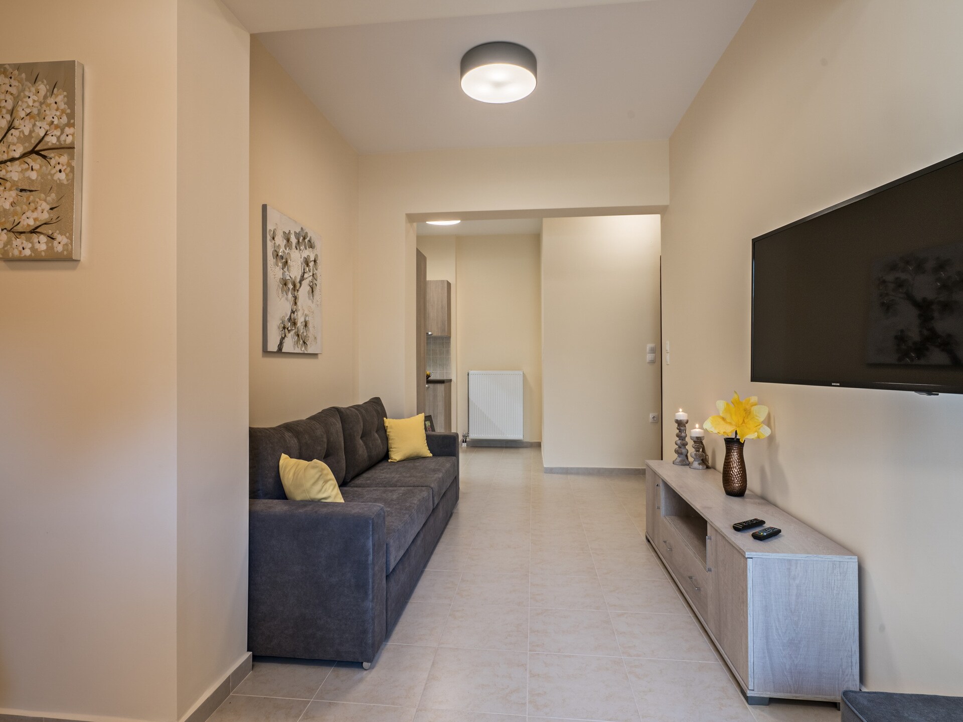 Lichtrijke villa met privézwembad op 3 km van strand en Rethymnon - foto 14