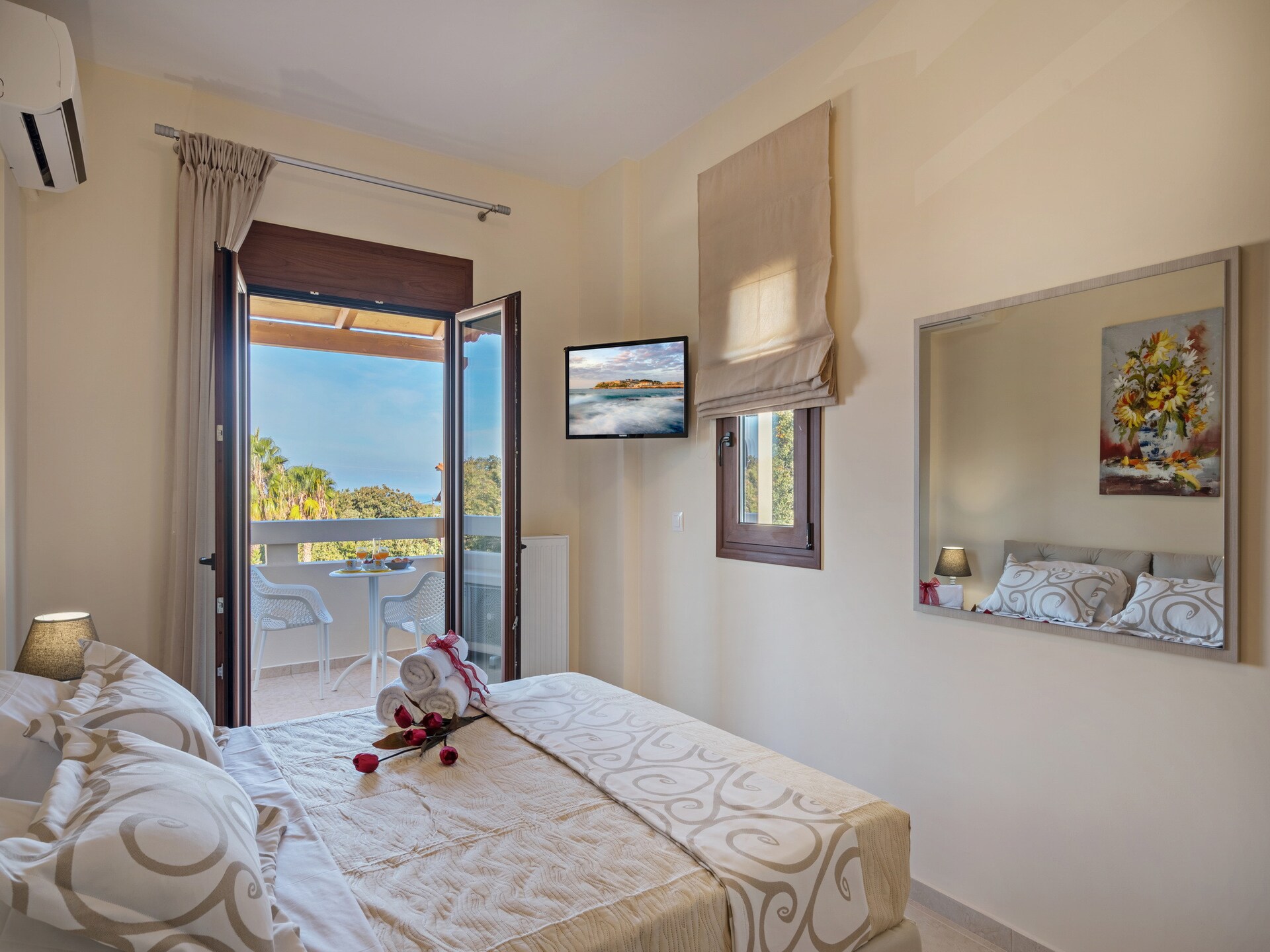 Lichtrijke villa met privézwembad op 3 km van strand en Rethymnon - foto 22