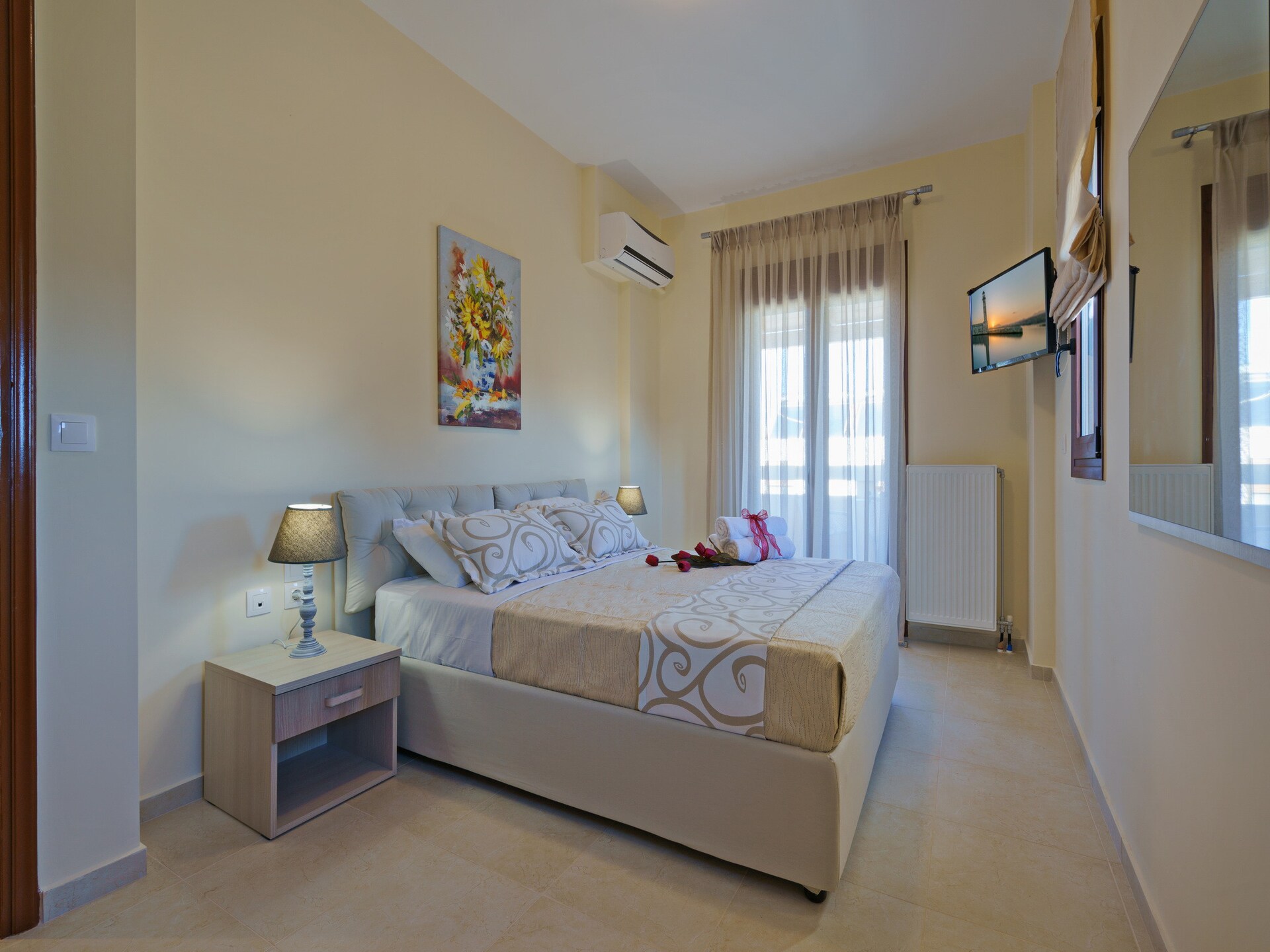 Lichtrijke villa met privézwembad op 3 km van strand en Rethymnon - foto 21
