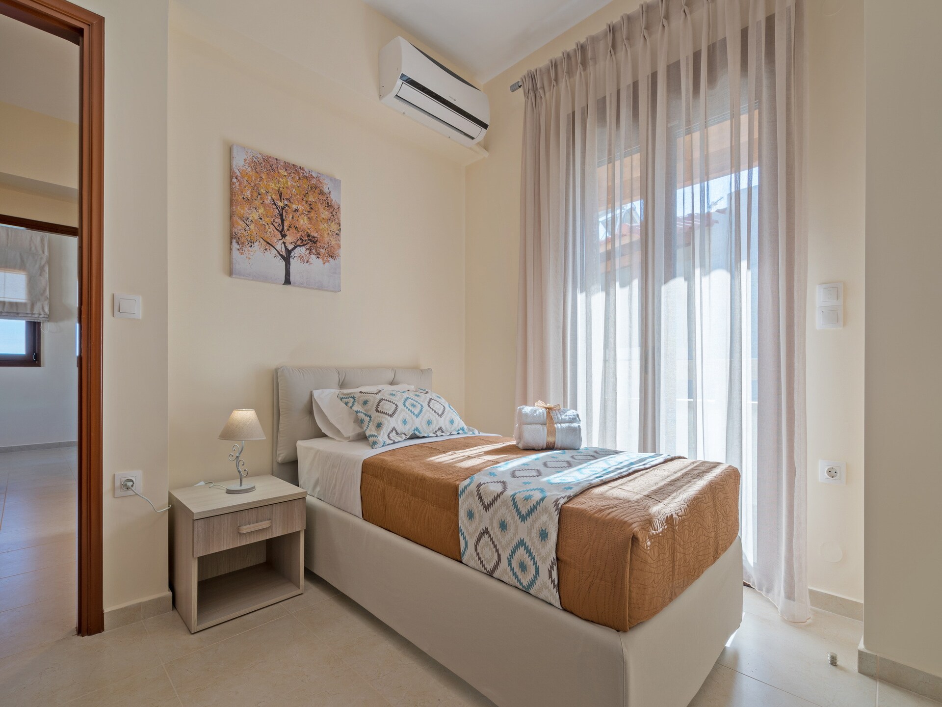 Lichtrijke villa met privézwembad op 3 km van strand en Rethymnon - foto 20