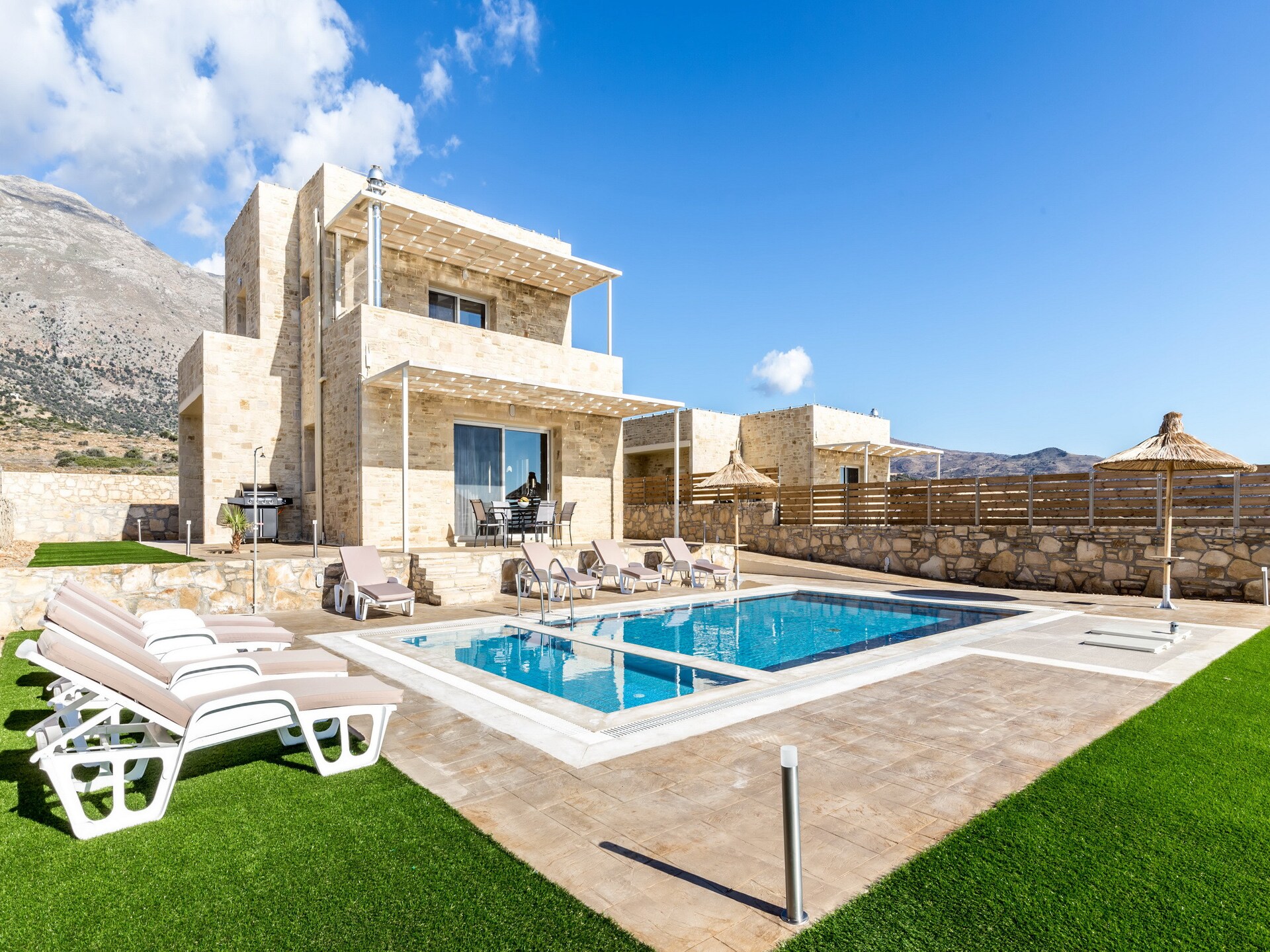 Blue Horizon Lefkopetra: Ruime villa met privézwembad bij Triopetra - foto 19