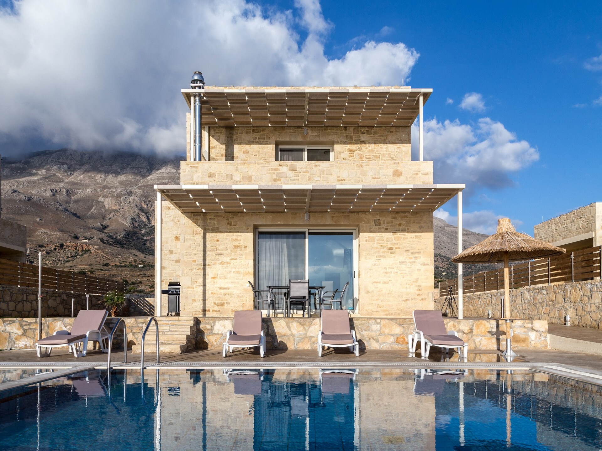 Blue Horizon Lefkopetra: Ruime villa met privézwembad bij Triopetra - foto 6