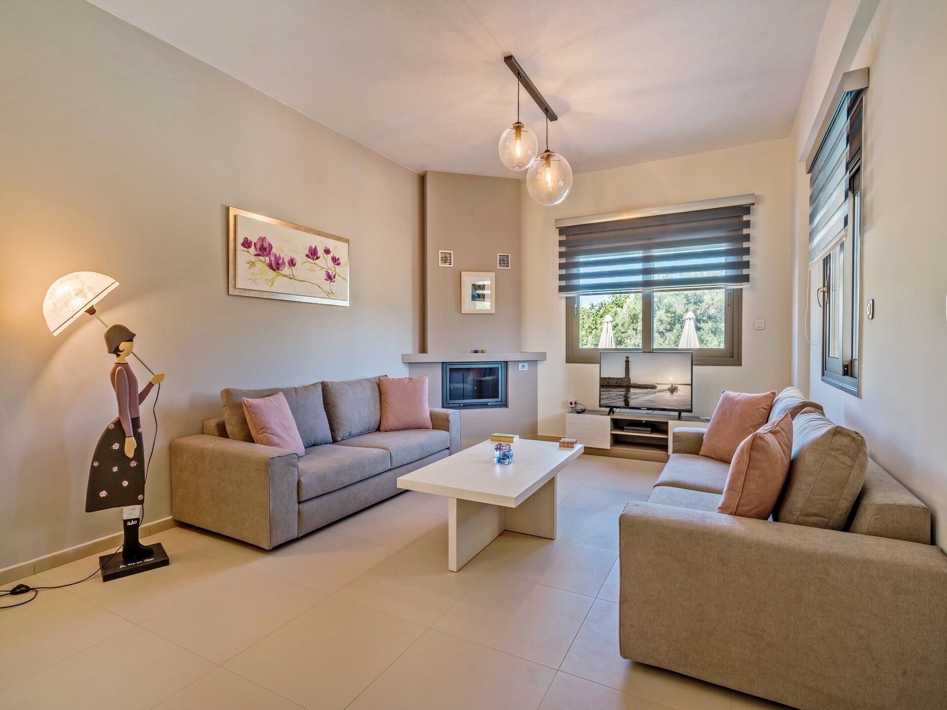 Moderne villa met privézwembad en bergzicht nabij Rethymno - foto 3