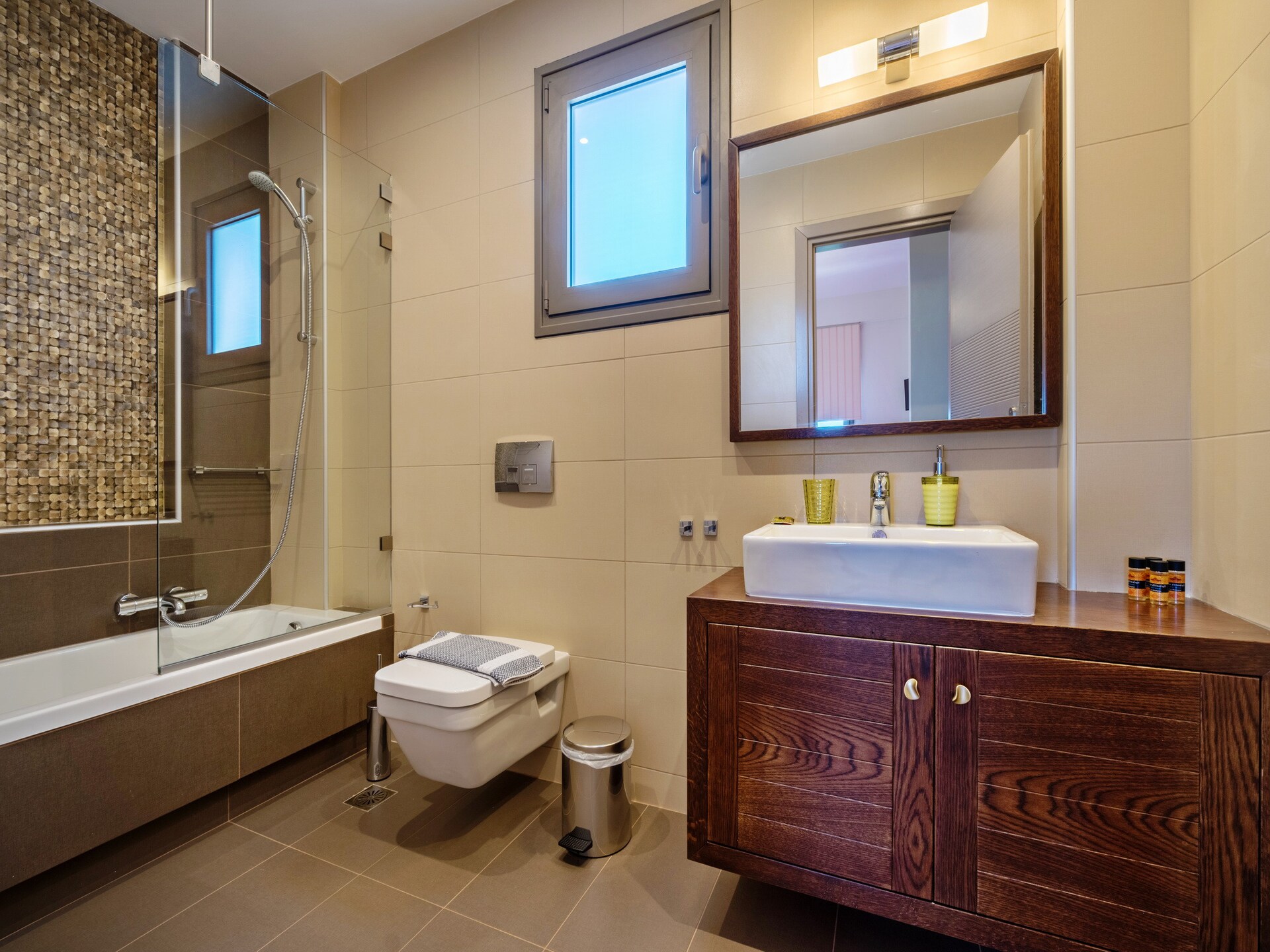 Moderne villa met privézwembad en bergzicht nabij Rethymno - foto 18