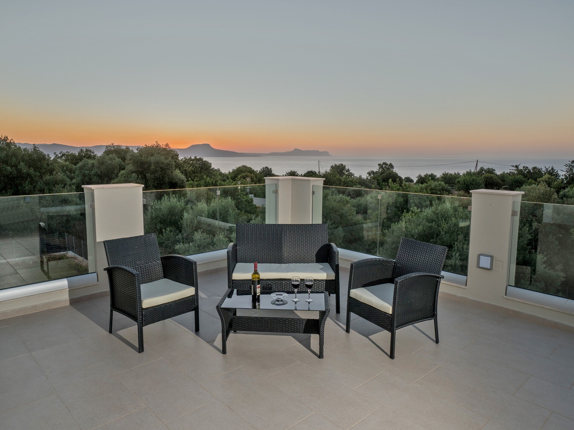 Moderne villa met privézwembad en bergzicht nabij Rethymno - foto 5