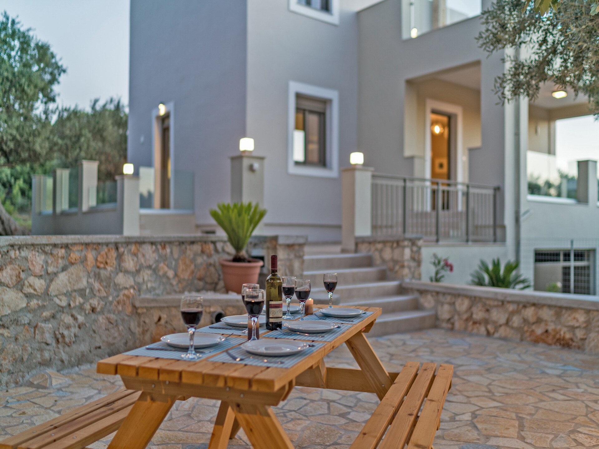 Moderne villa met privézwembad en bergzicht nabij Rethymno - foto 28