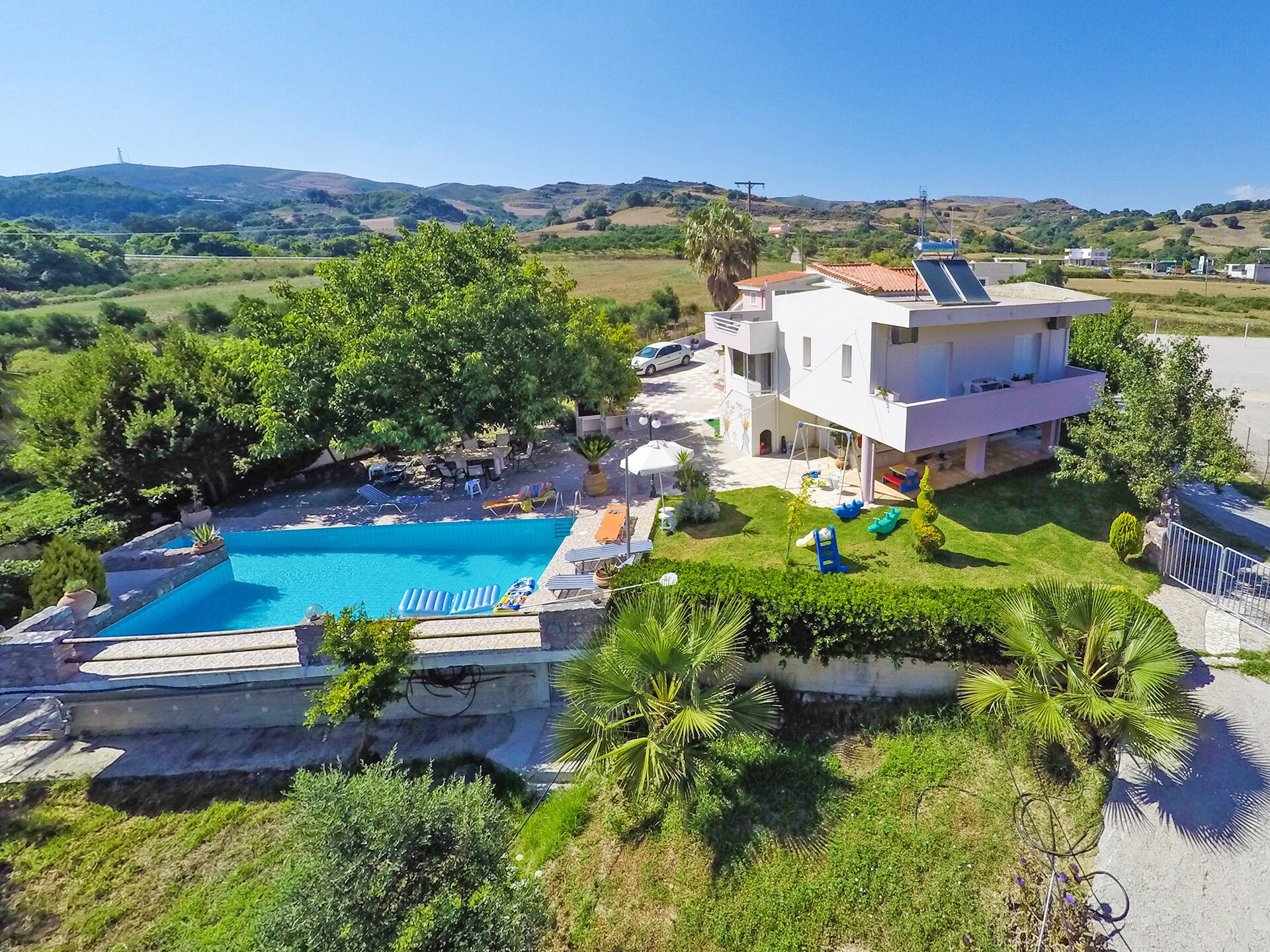 Eleana: Ruime familievilla met privézwembad in het groene Rethymno - foto 26