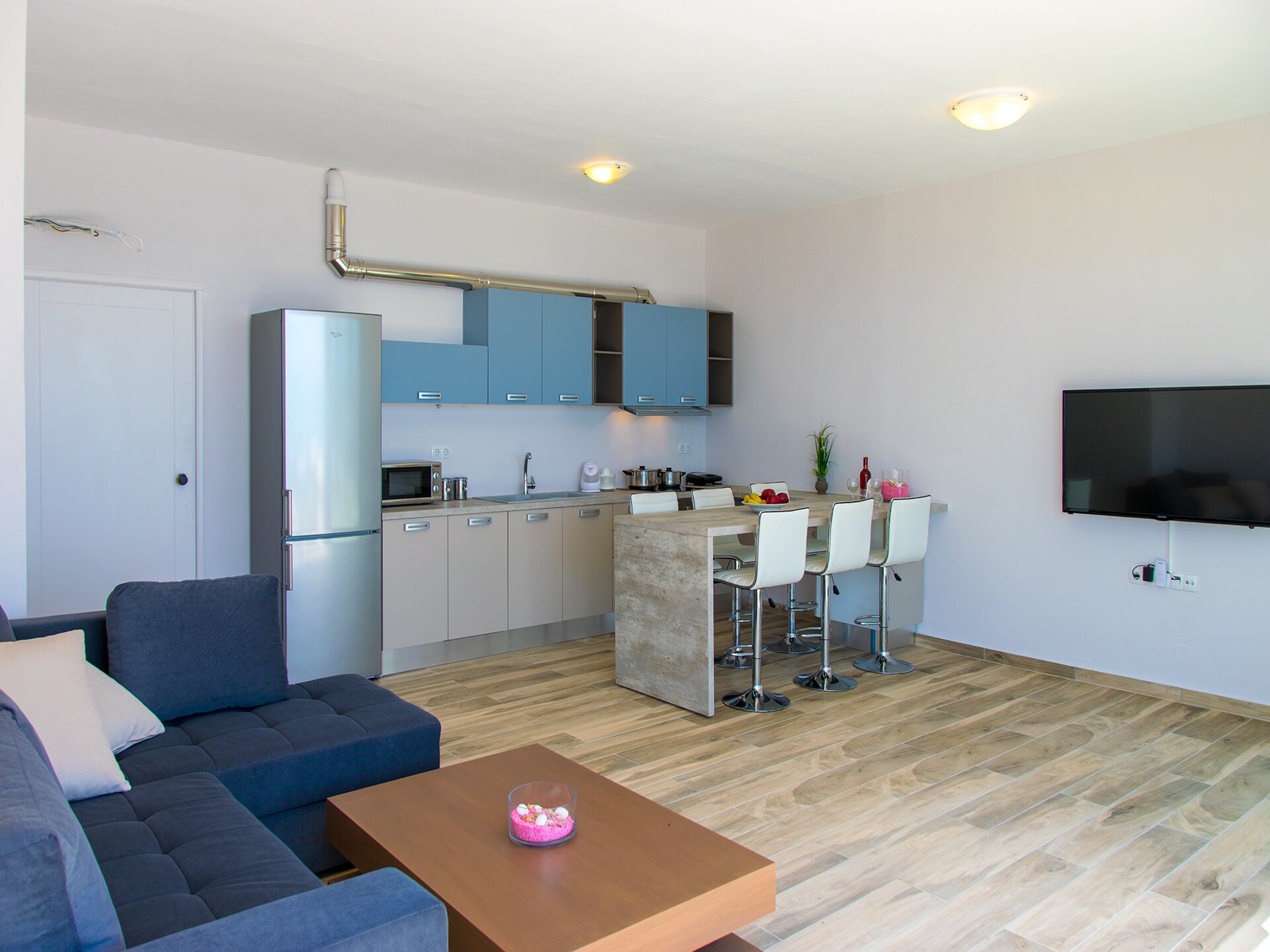 Villa Mary Beach 1: Direct aan zee bij Frangocastello, Kreta - foto 2