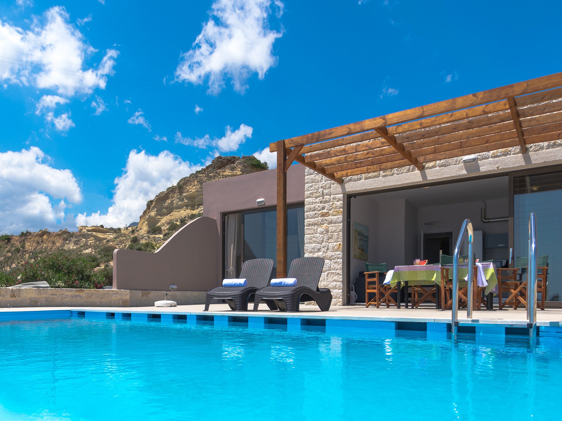 Villa Mary Beach 1: Direct aan zee bij Frangocastello, Kreta - foto 10