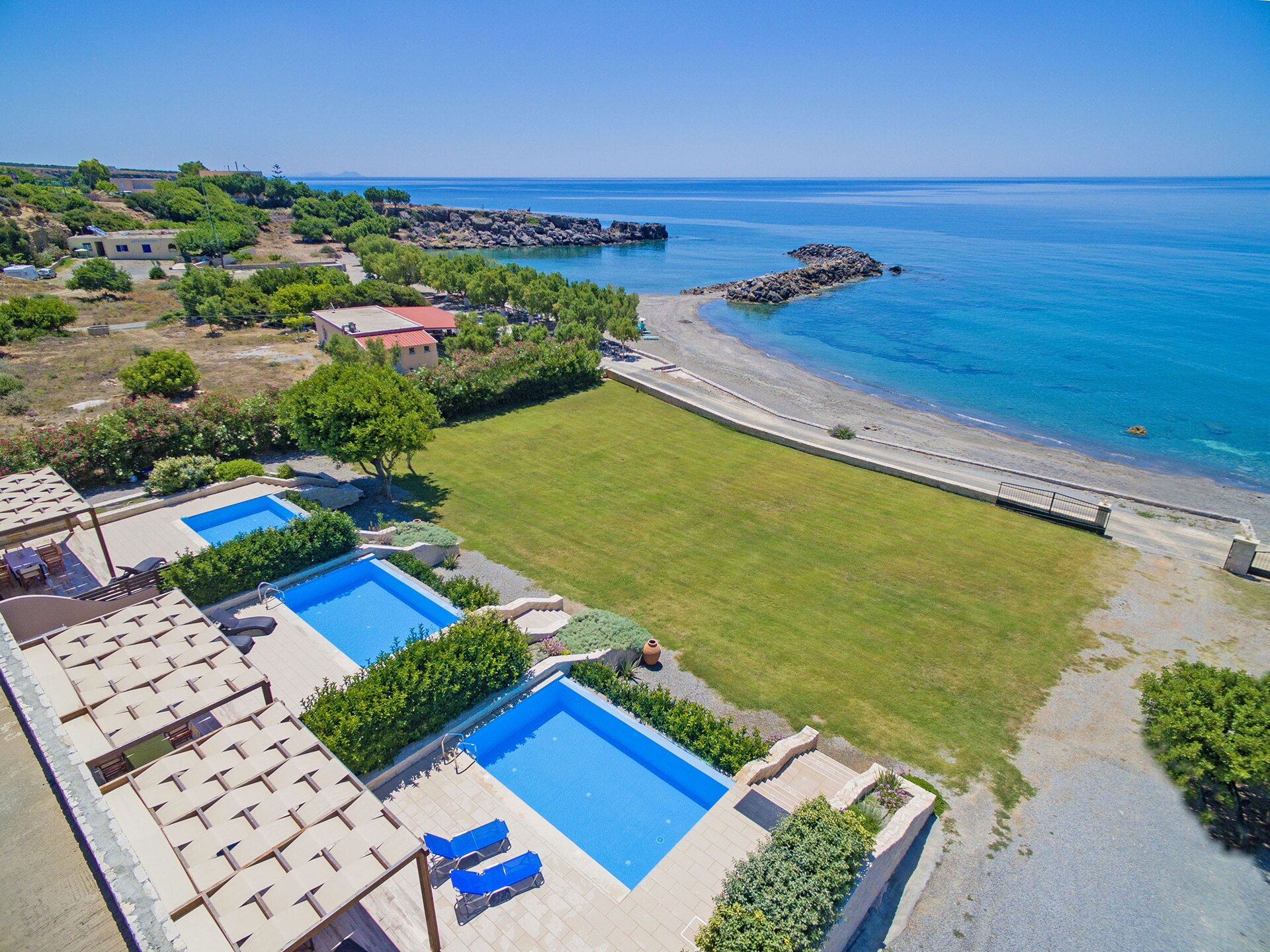 Villa Mary Beach 1: Direct aan zee bij Frangocastello, Kreta - foto 31