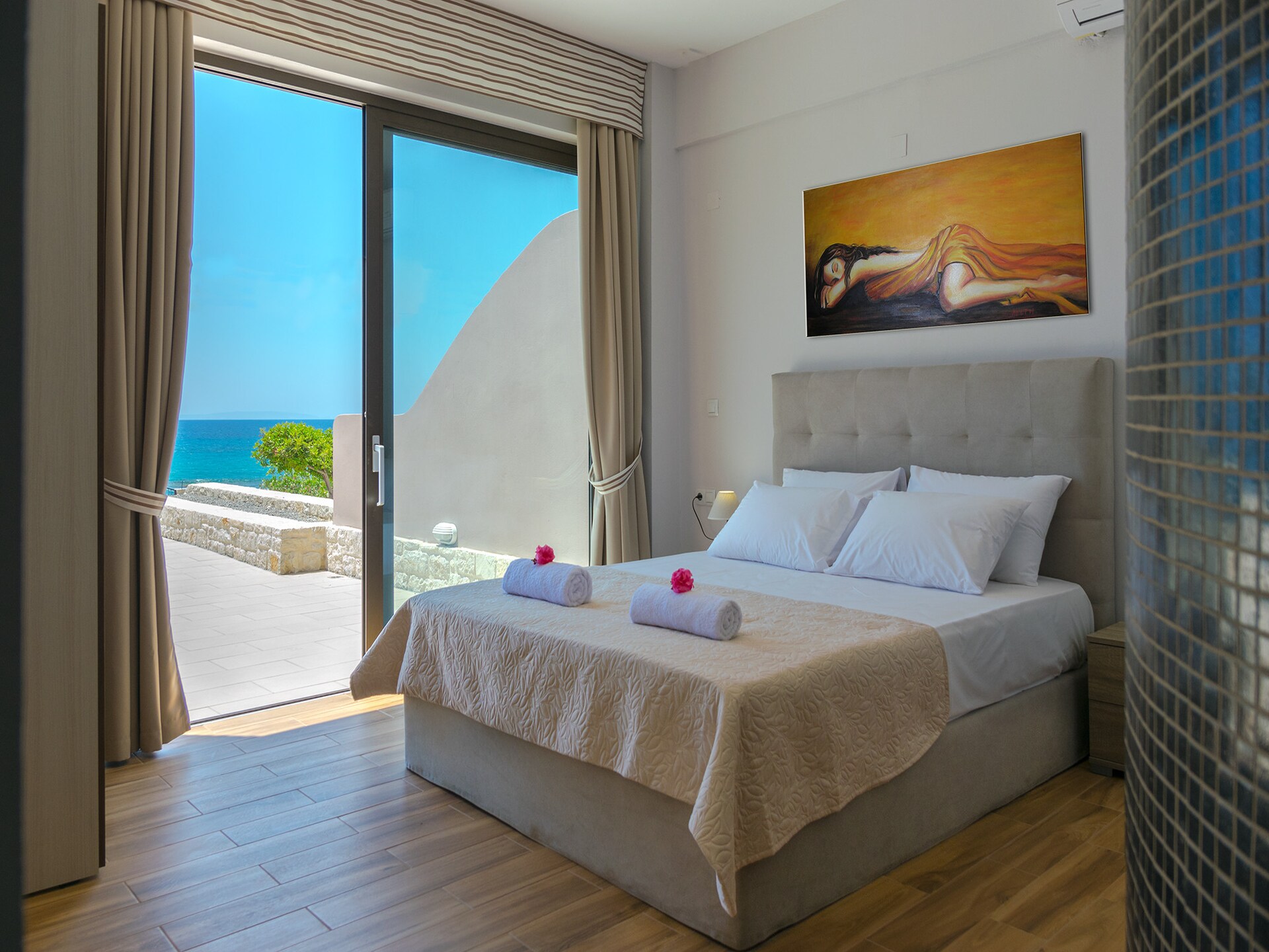 Villa Mary Beach 3: Direct aan zee met privézwembad in Frangocastello - foto 11