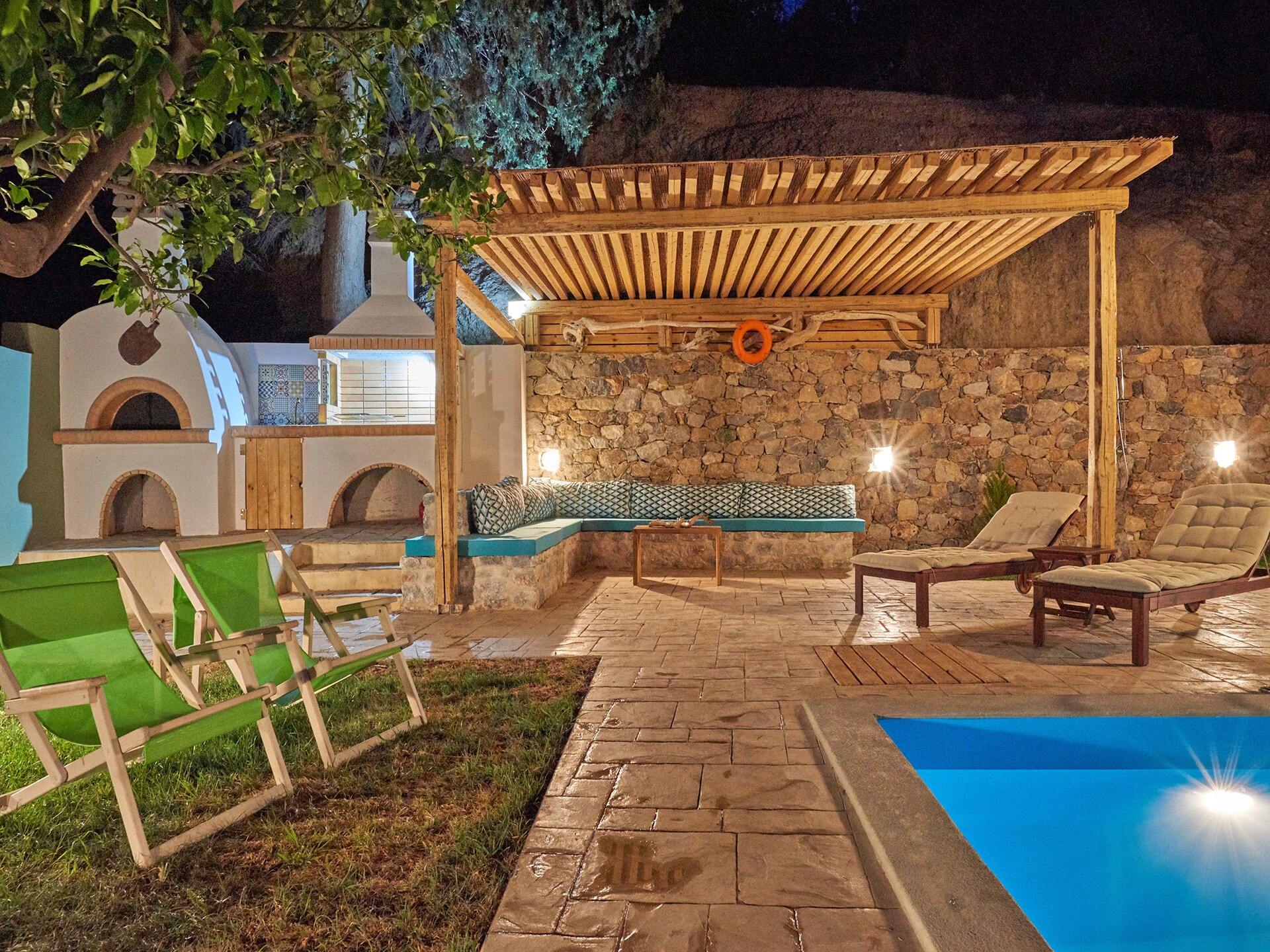 Zonnige villa met privézwembad bij Korakas-strand, Rodakino - foto 23