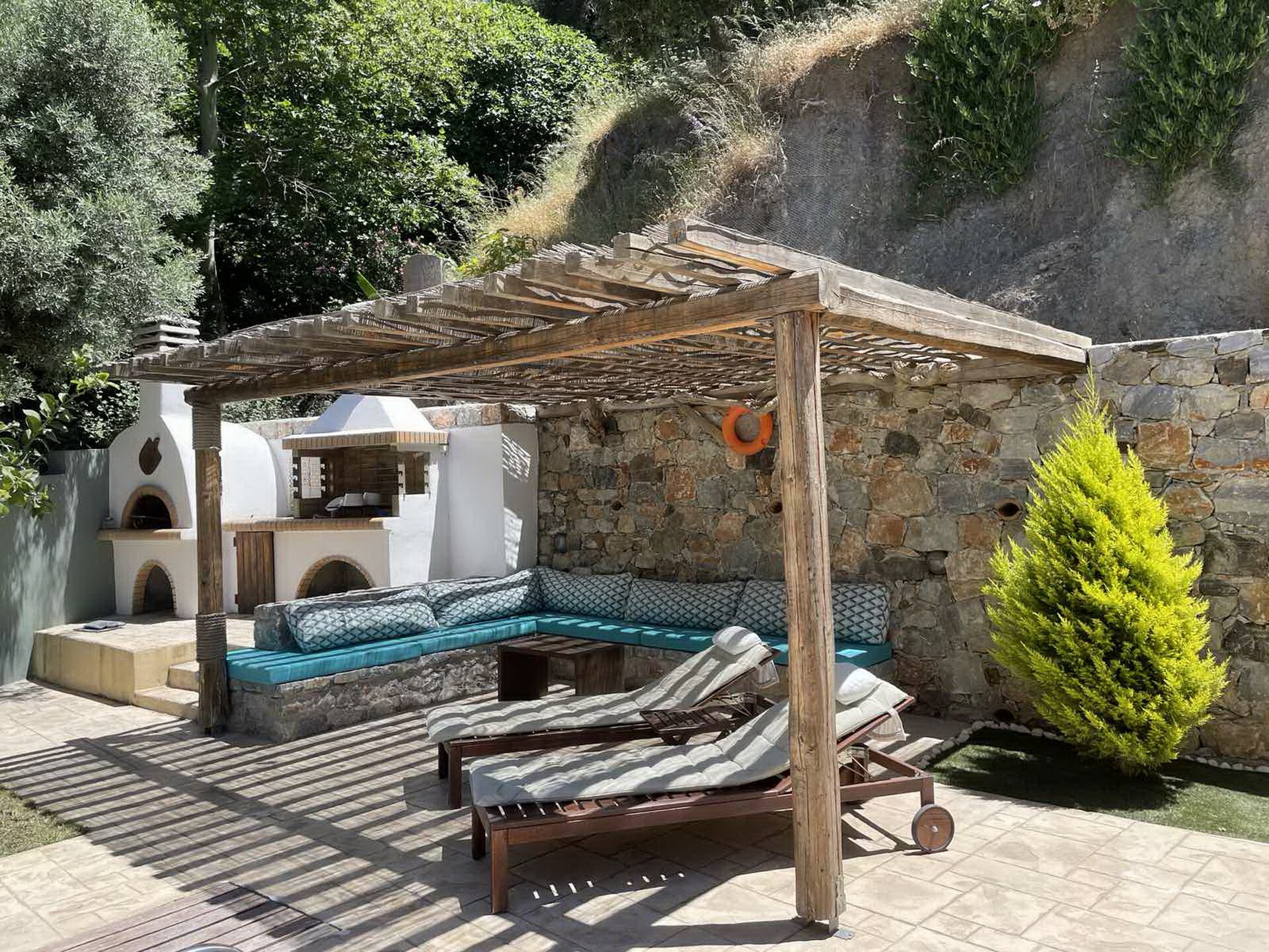 Zonnige villa met privézwembad bij Korakas-strand, Rodakino - foto 24