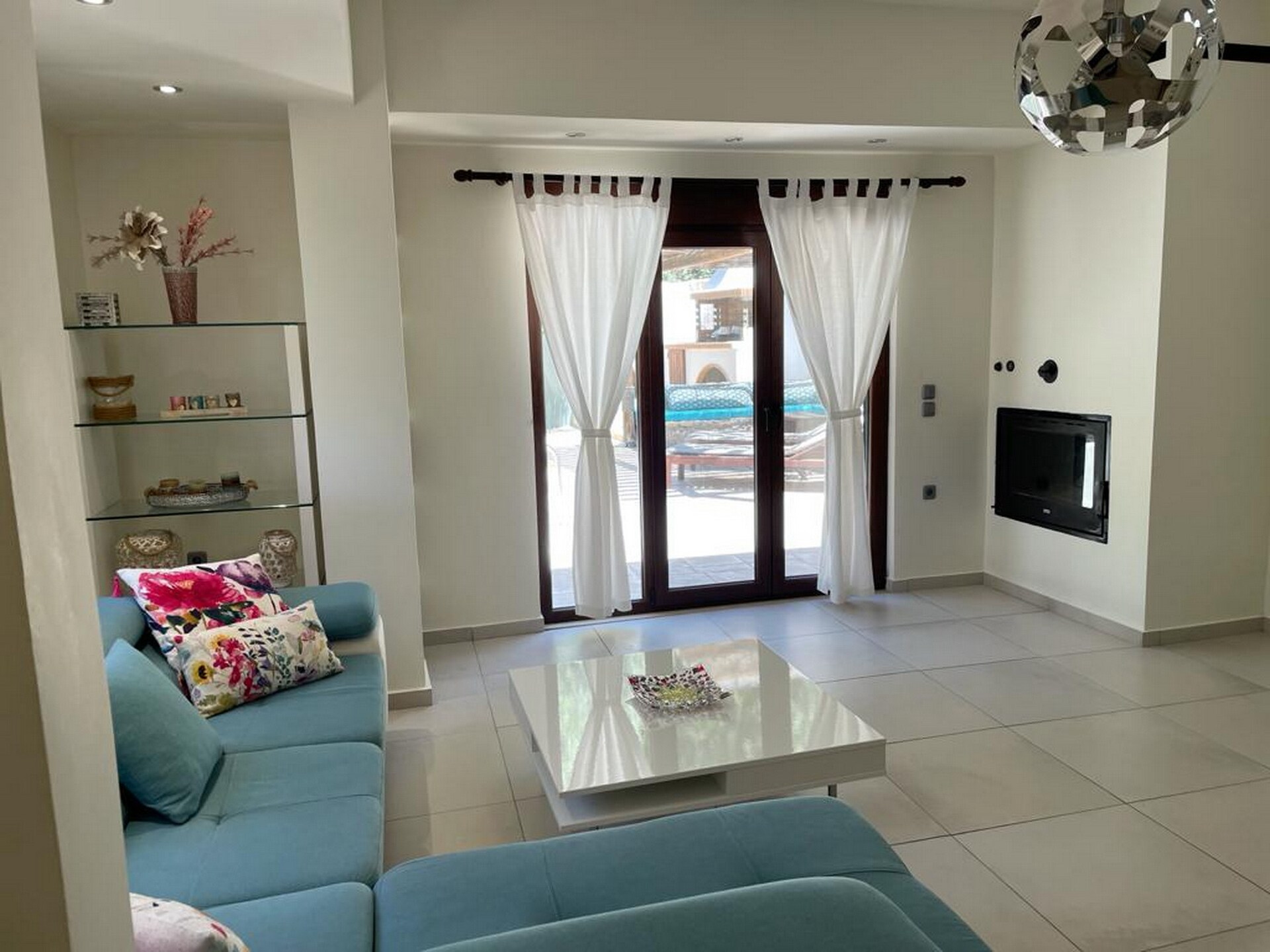 Zonnige villa met privézwembad bij Korakas-strand, Rodakino - foto 8