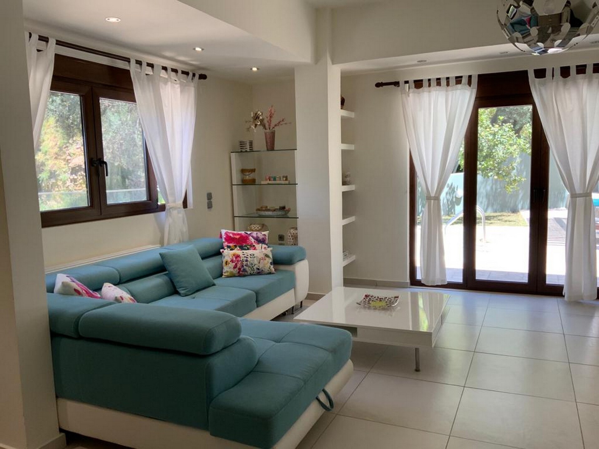 Zonnige villa met privézwembad bij Korakas-strand, Rodakino - foto 9