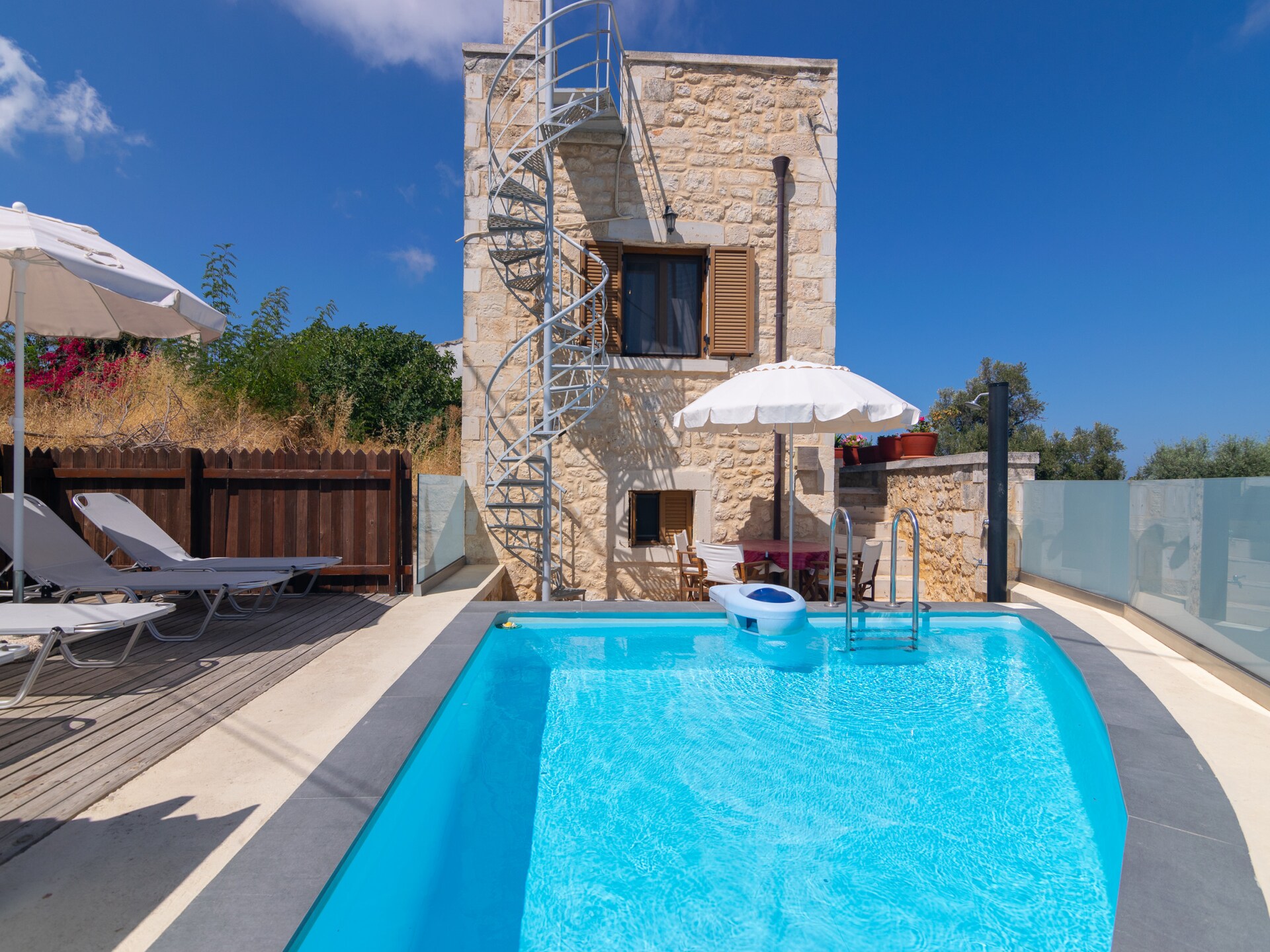 Ruime villa Marni met privézwembad en uitzicht op de bergen bij Rethymno - foto 7