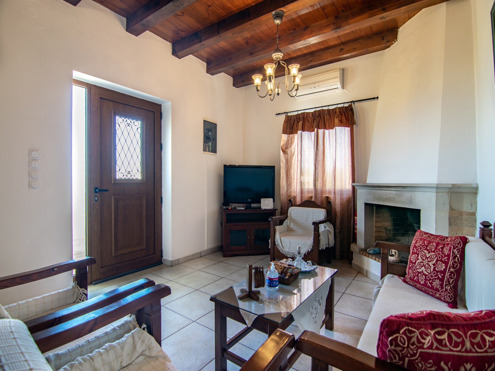 Ruime villa Marni met privézwembad en uitzicht op de bergen bij Rethymno - foto 10