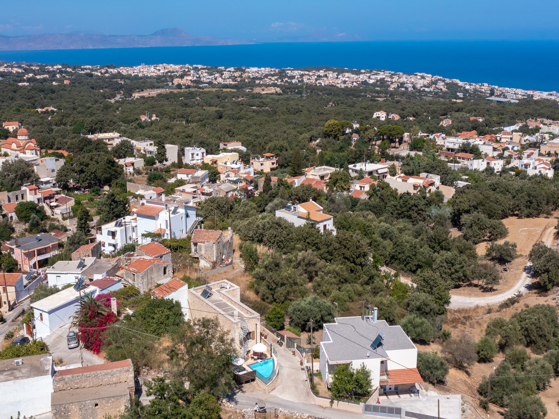 Ruime villa Marni met privézwembad en uitzicht op de bergen bij Rethymno - foto 24