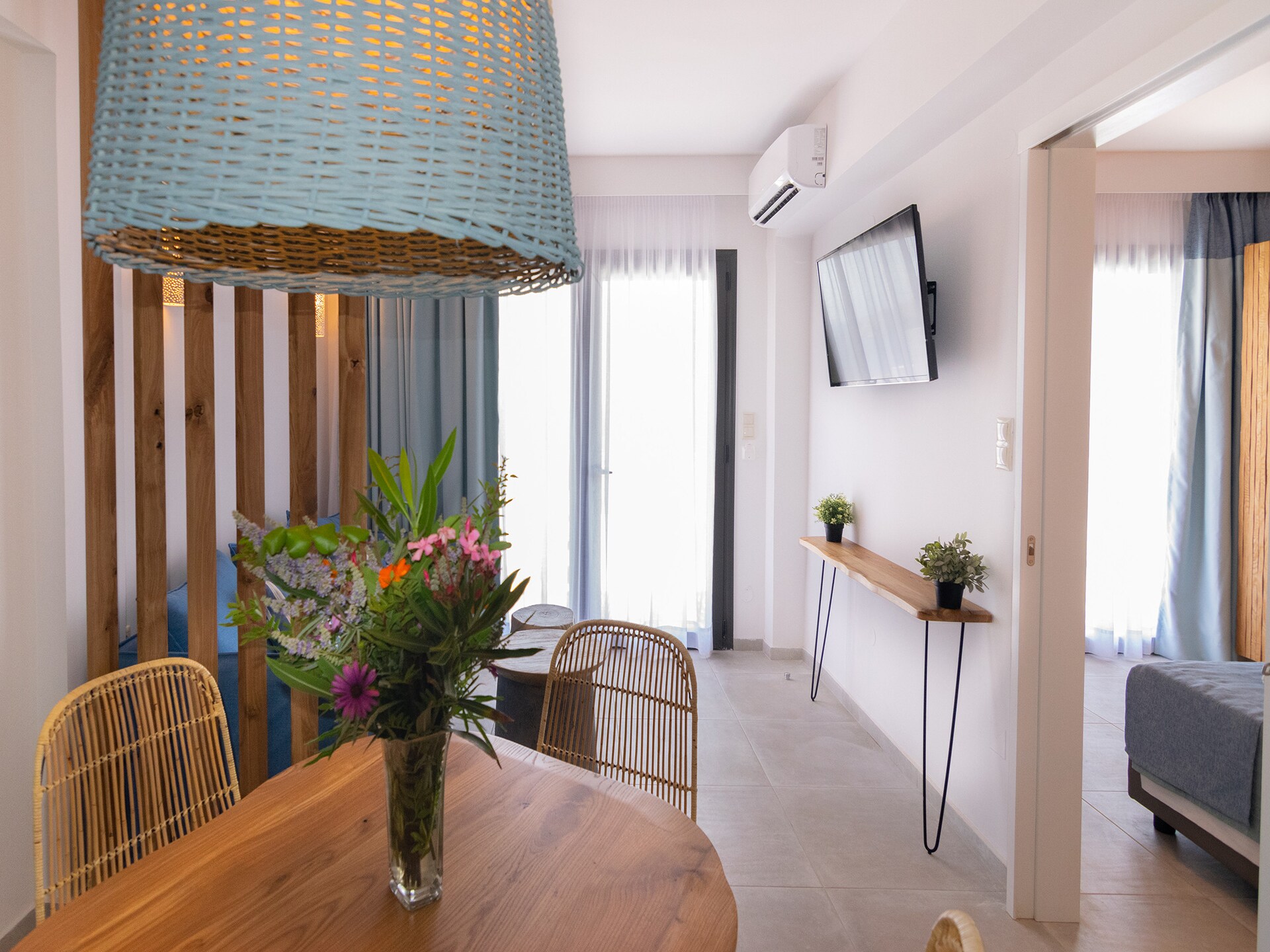 3-persoons villa met privézwembad direct aan het strand in Rethymno · 3 pers. - foto 10