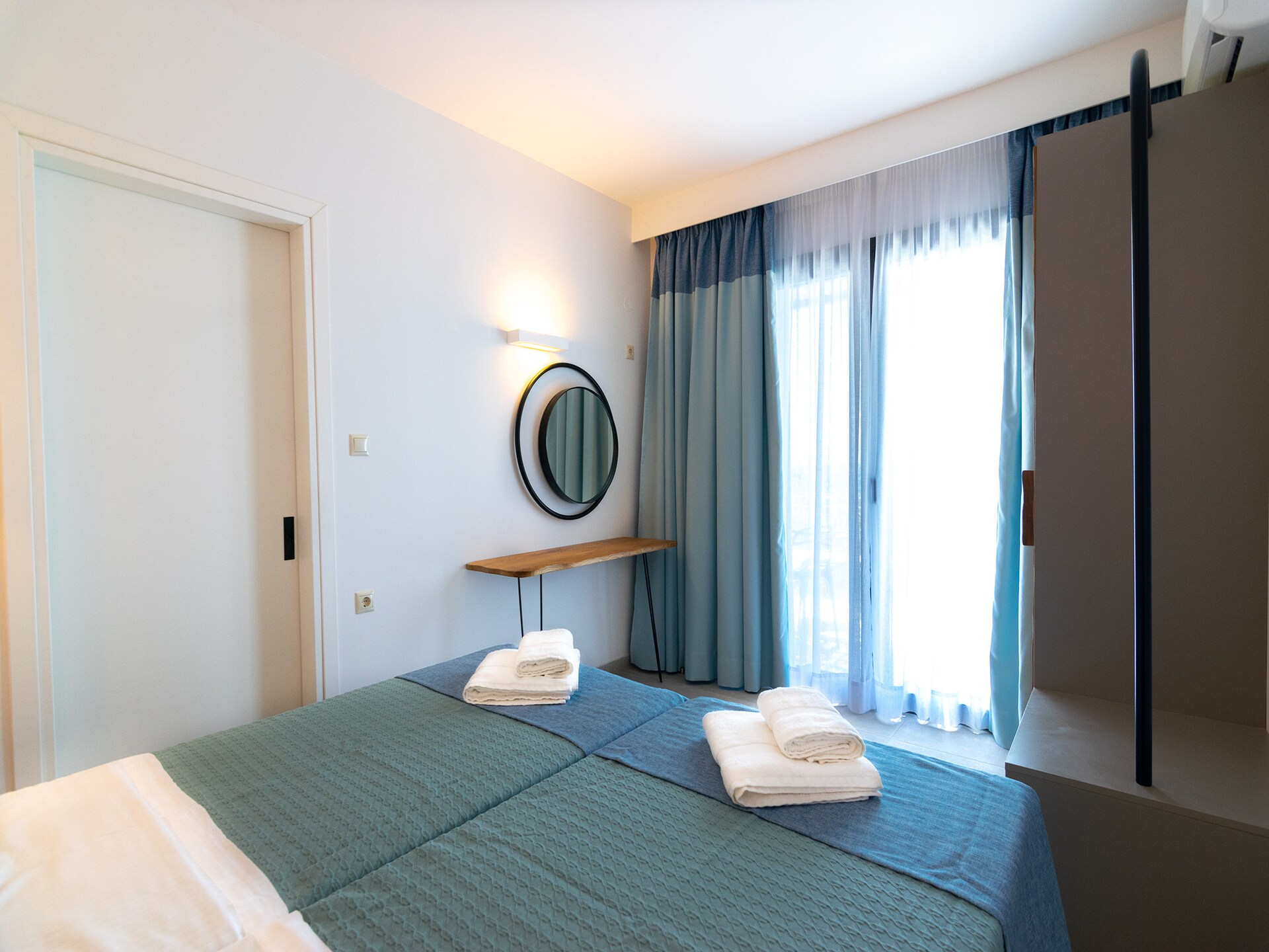3-persoons villa met privézwembad direct aan het strand in Rethymno · 3 pers. - foto 15