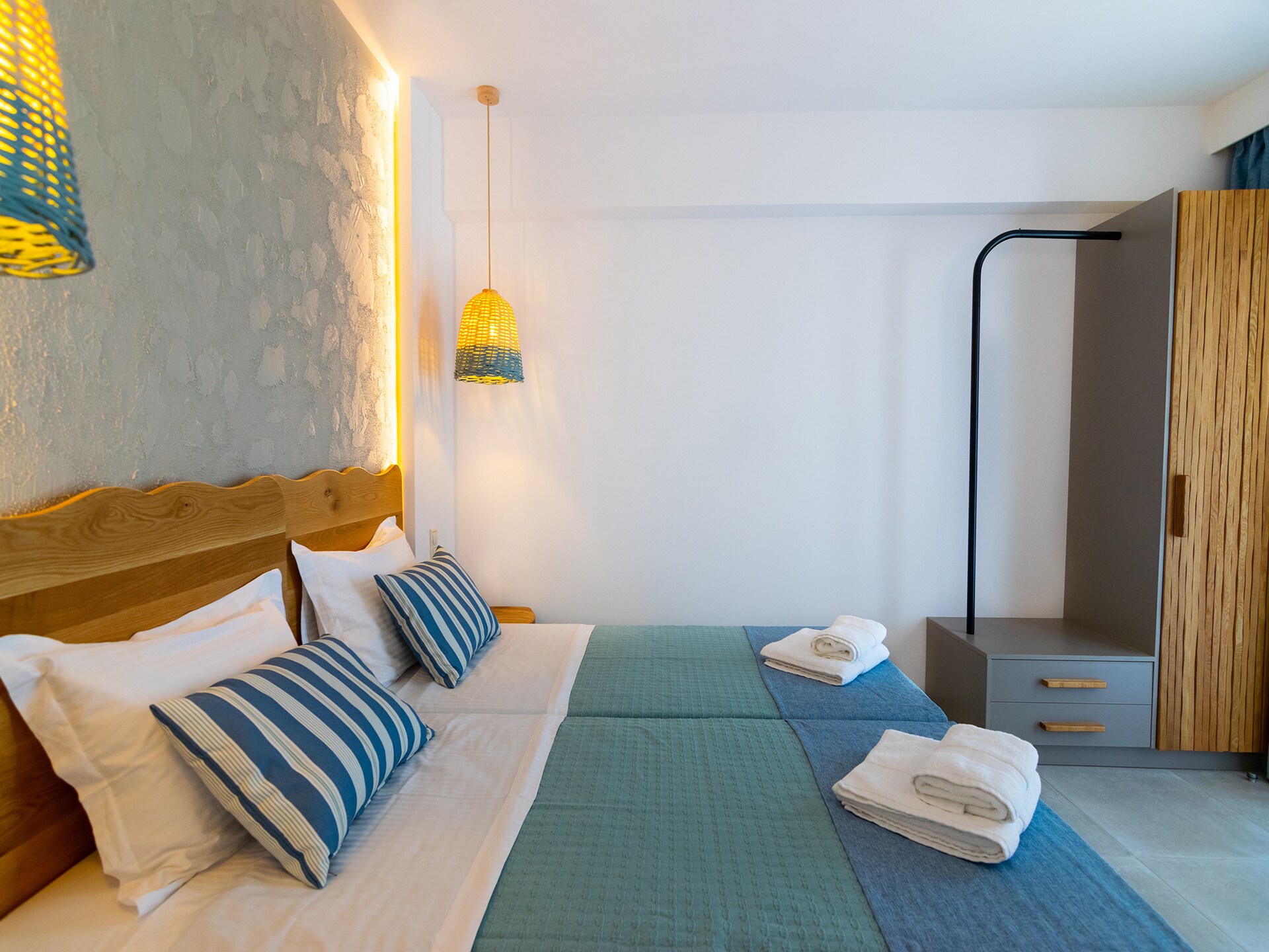 3-persoons villa met privézwembad direct aan het strand in Rethymno - foto 11