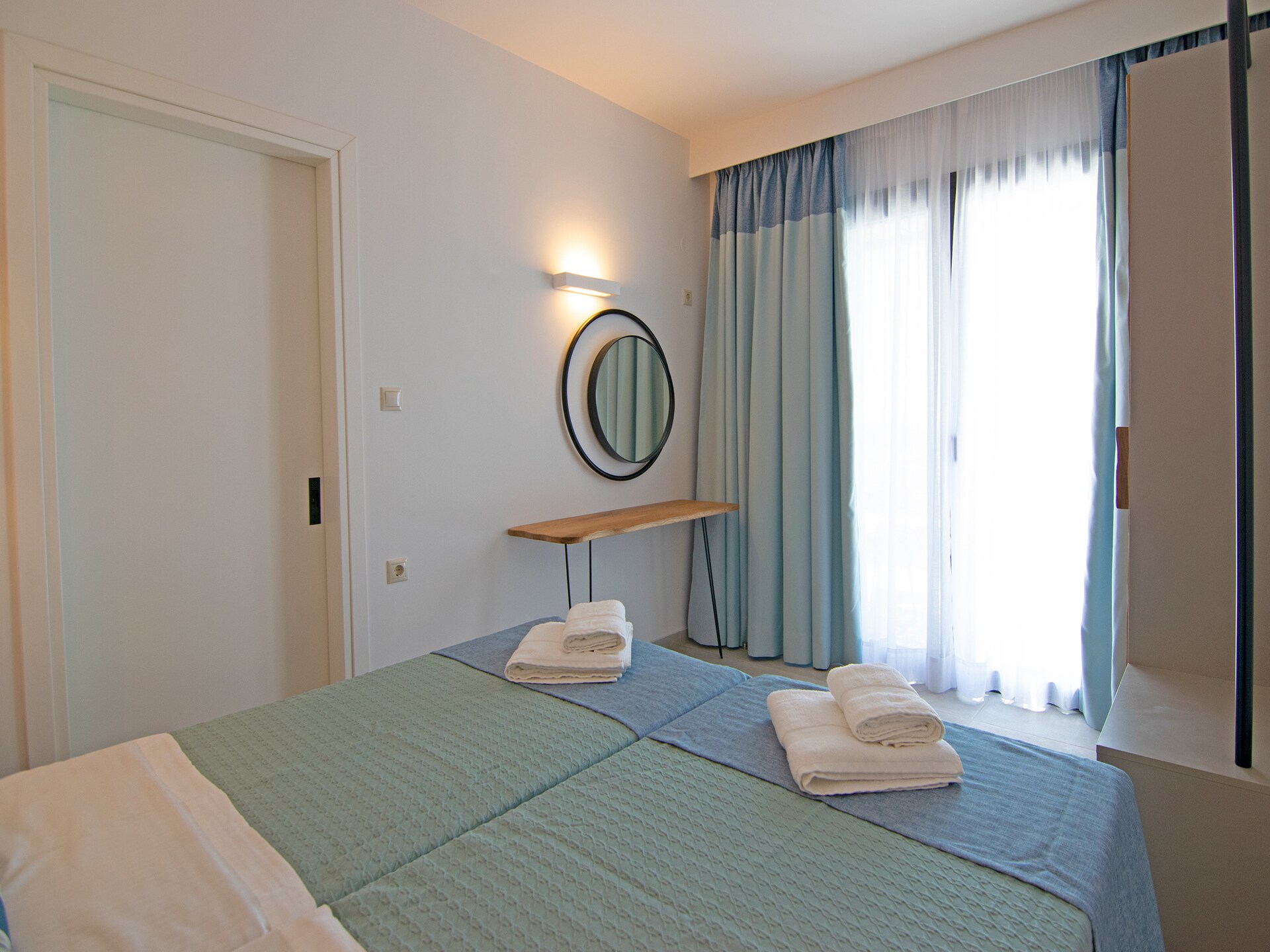 3-persoons villa met privézwembad direct aan het strand in Rethymno - foto 15