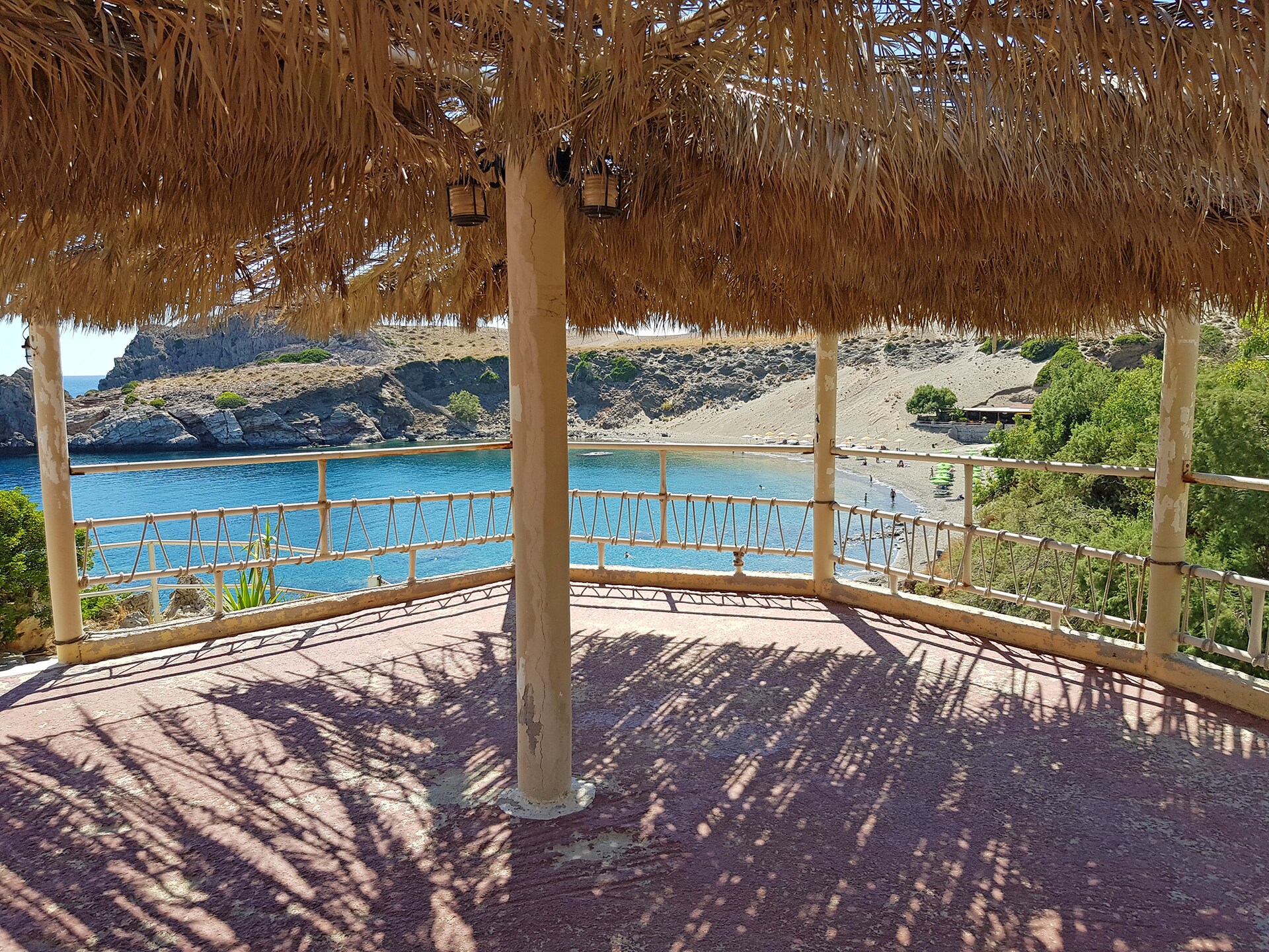 3-persoons villa met privézwembad direct aan het strand in Rethymno - foto 22