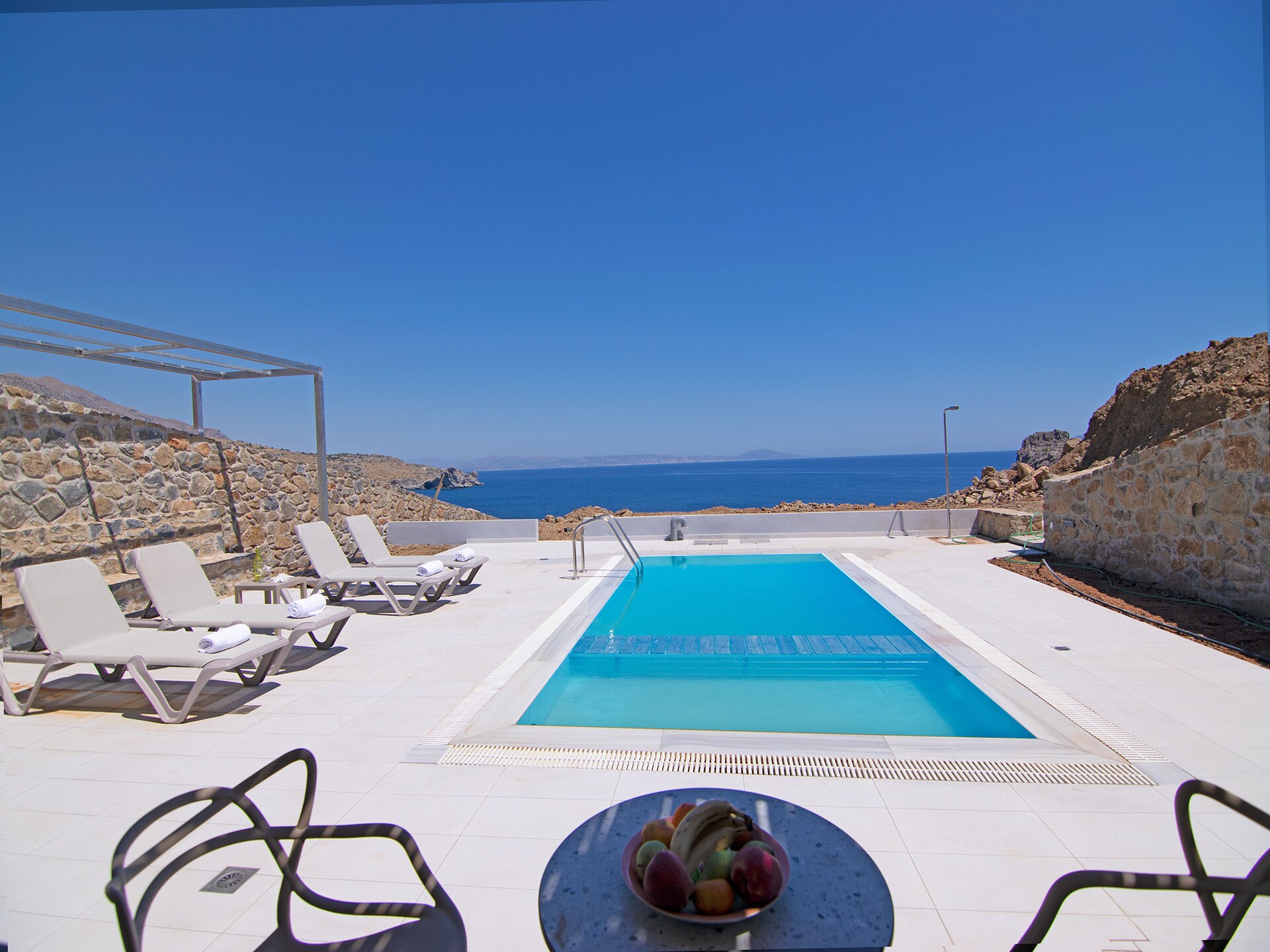 Moderne villa met privézwembad op 250 meter van Agios Pavlos strand - foto 7